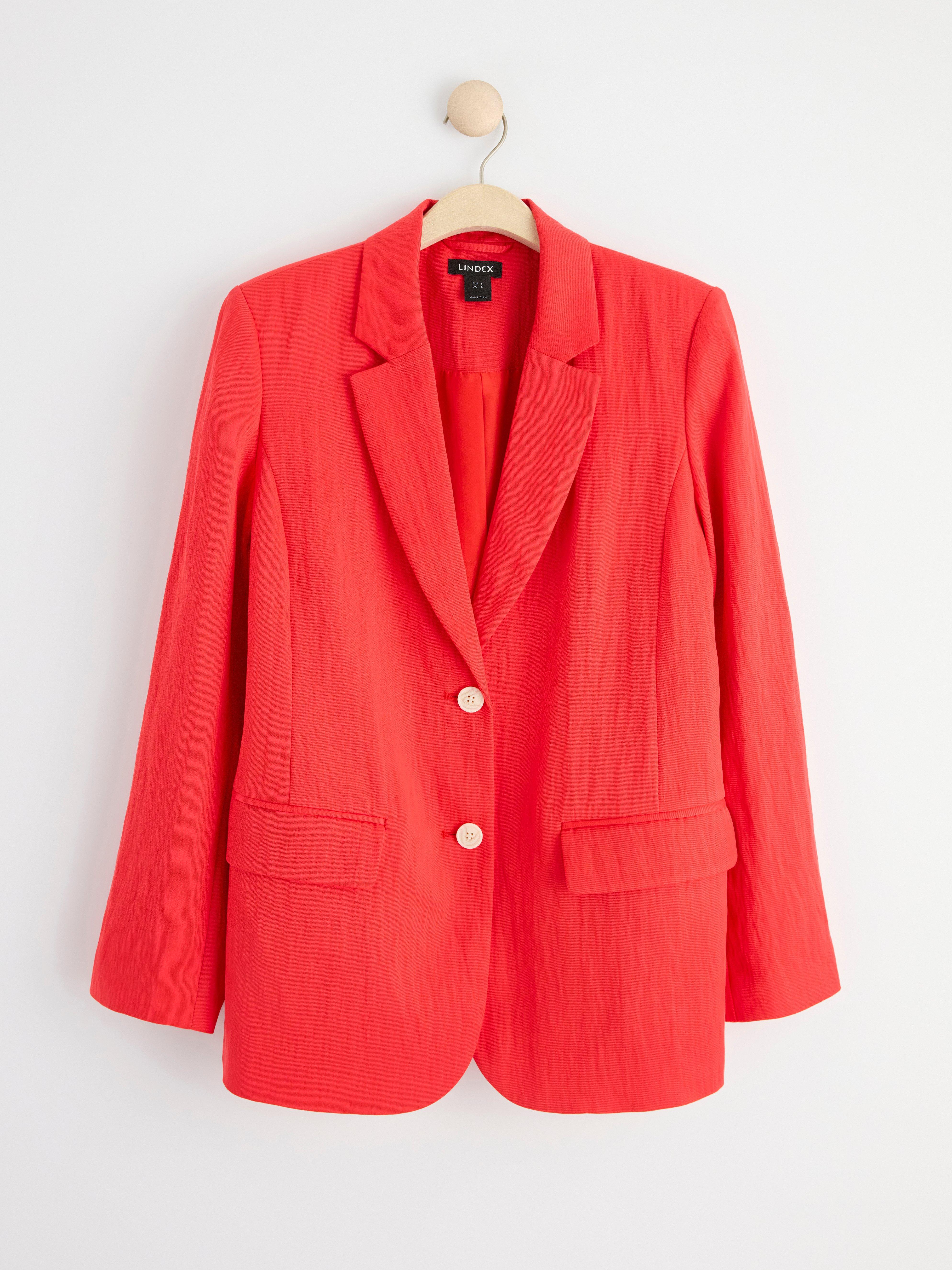 Blazer - Dame - Rød