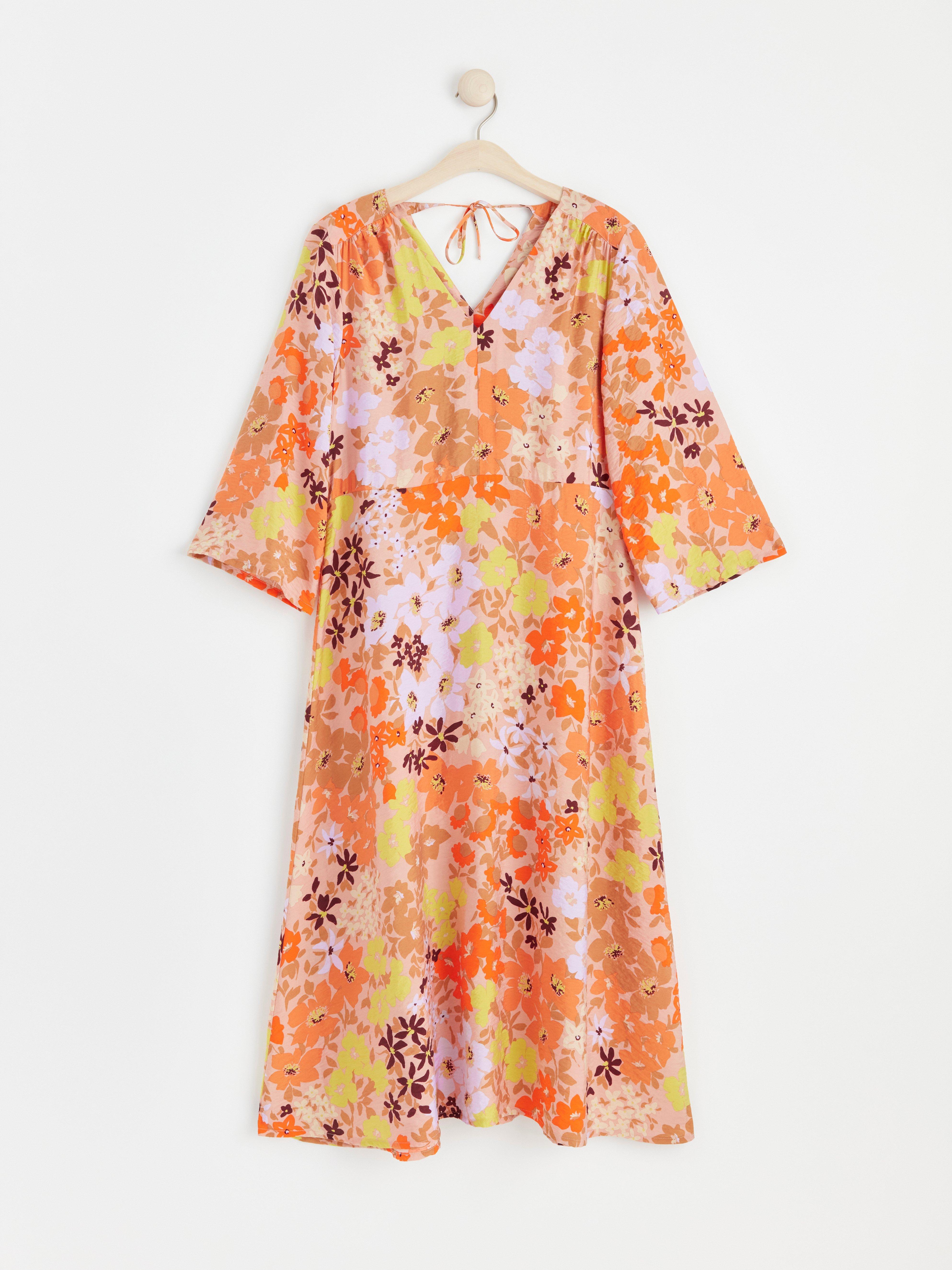 Kjole - Dame - Korall