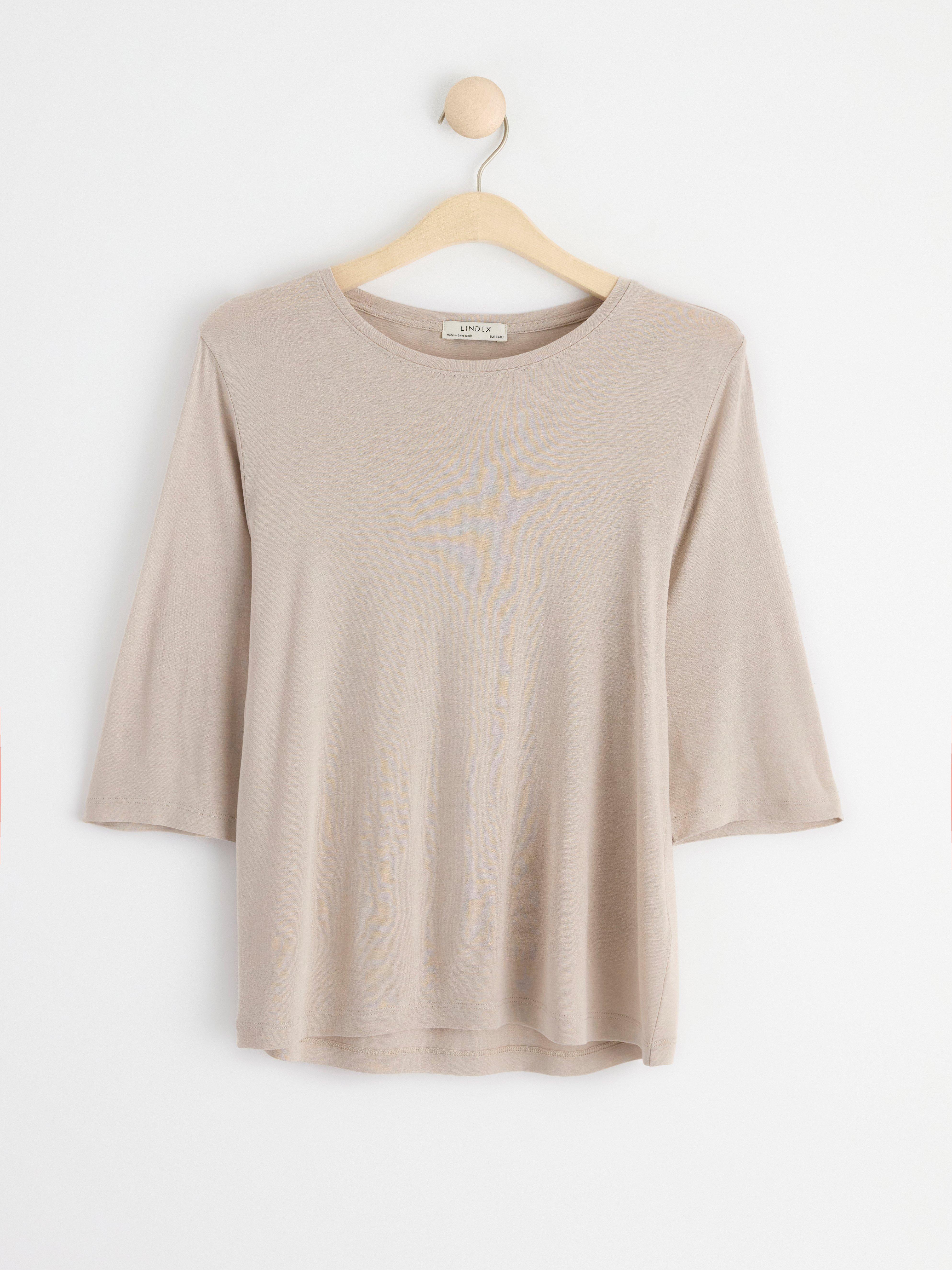 Topp - Dame - Beige