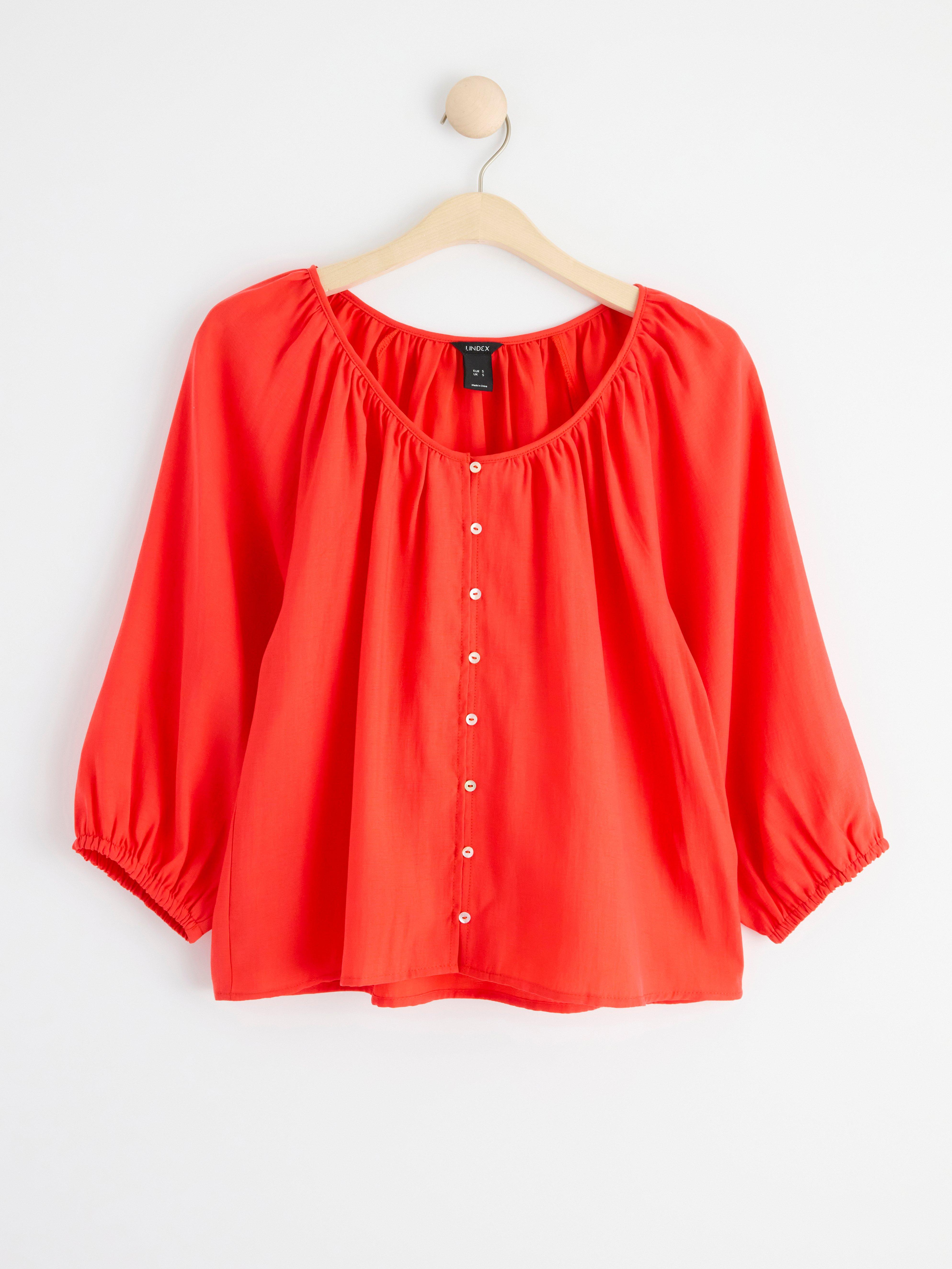 Blouse - Womens Wear - Red
