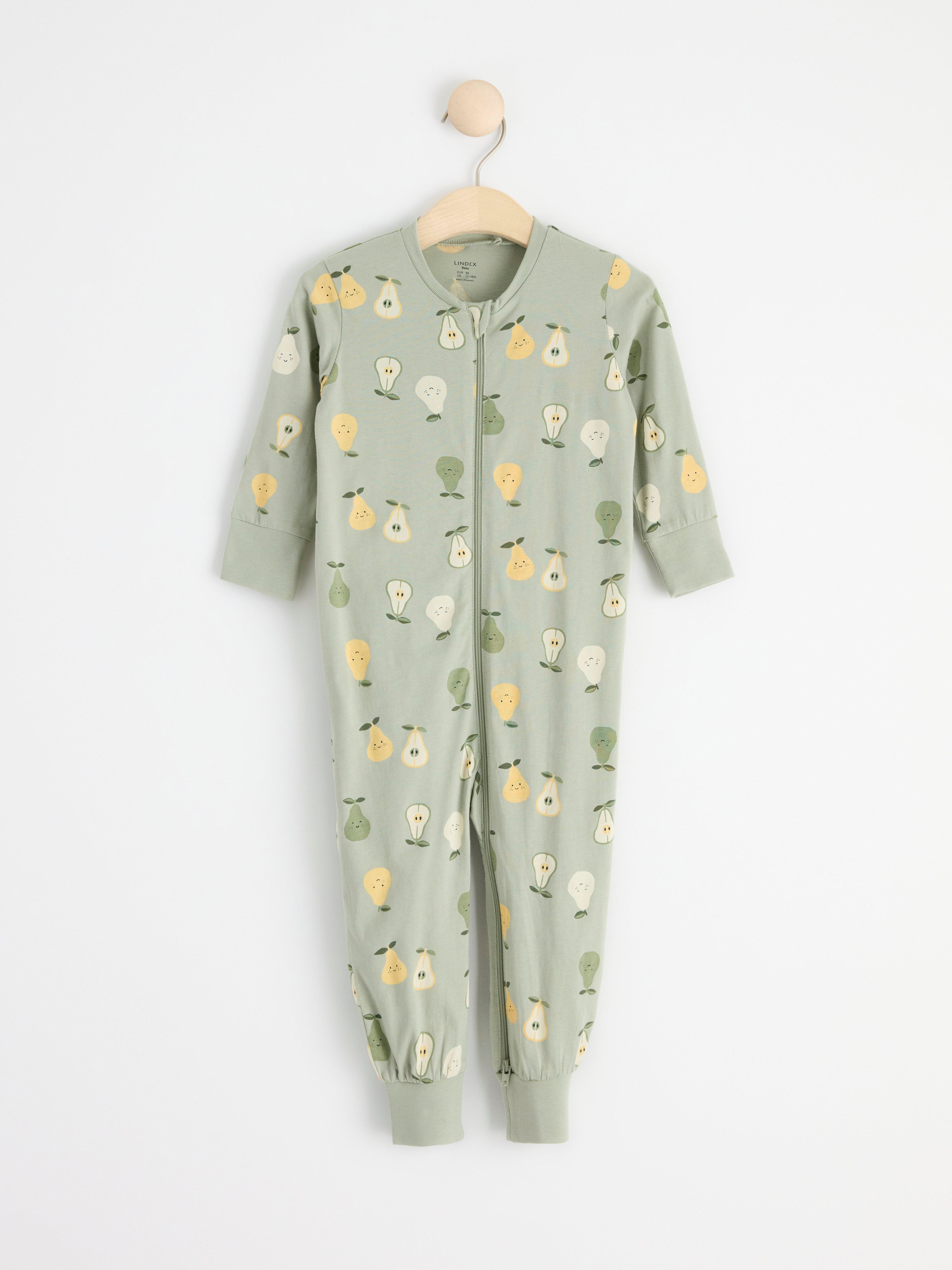 Pyjamas - Barn - Grön
