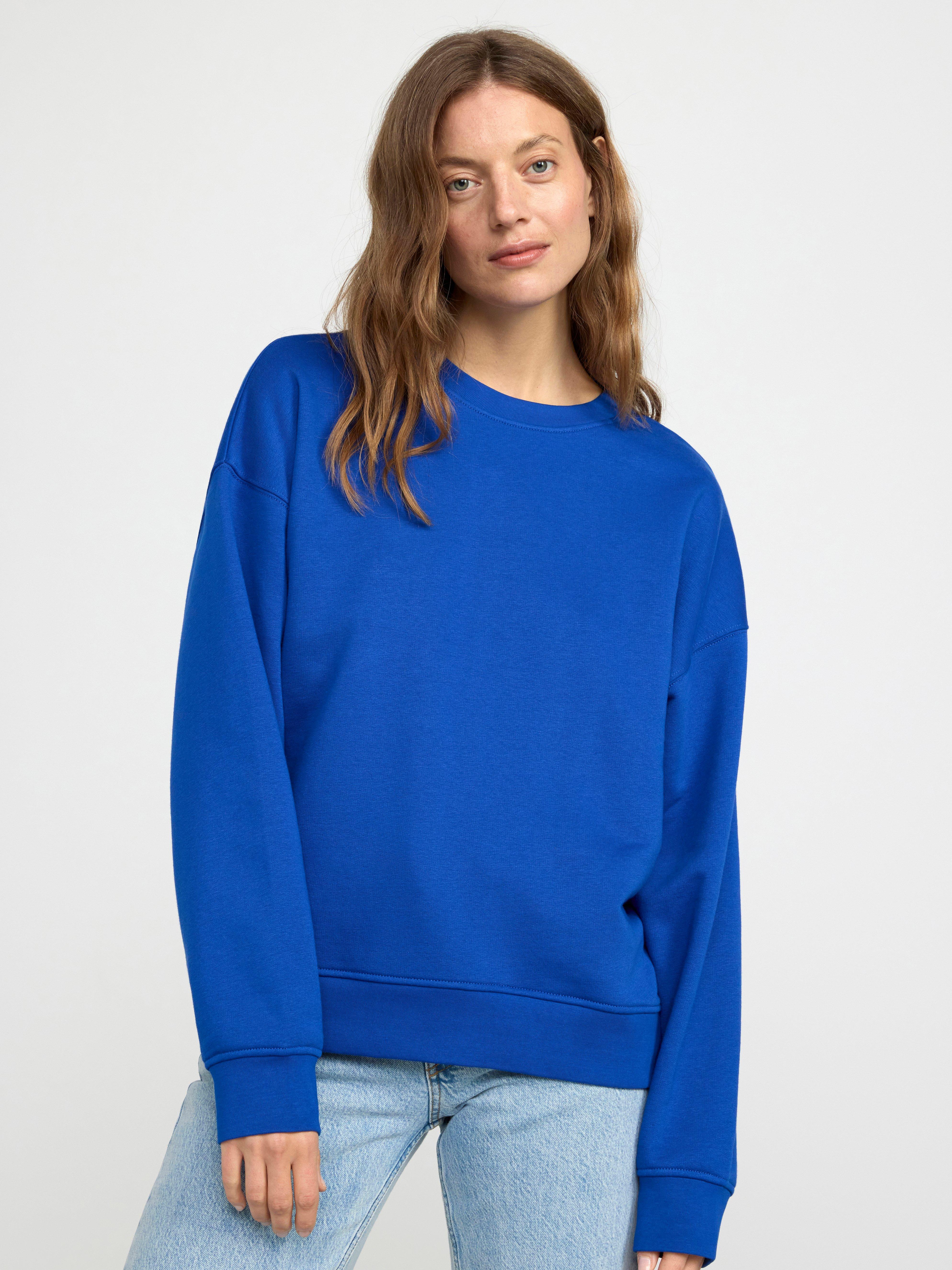 Sweatshirt i oversize-modell