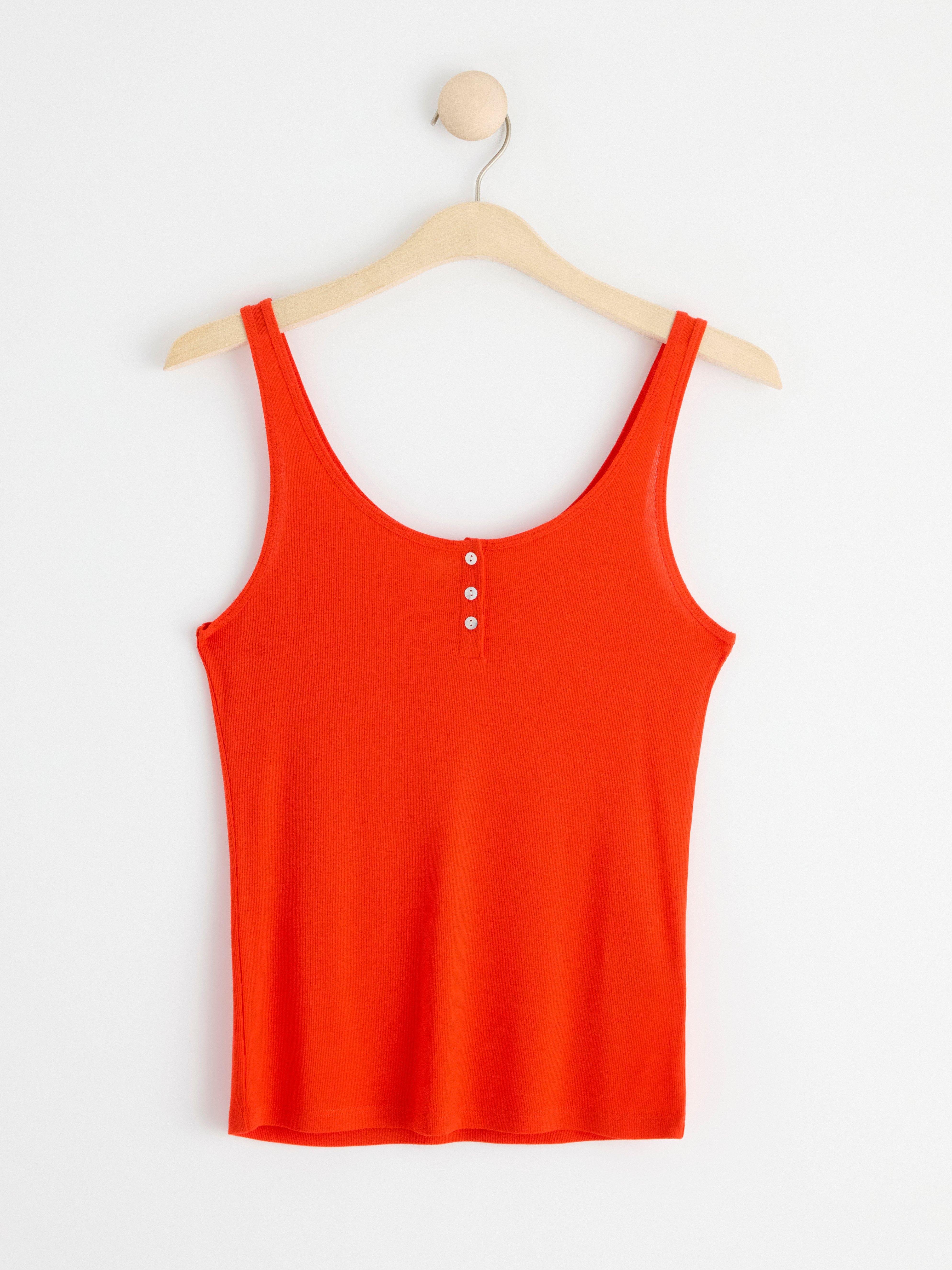 Tank Top - Womens Wear - Red