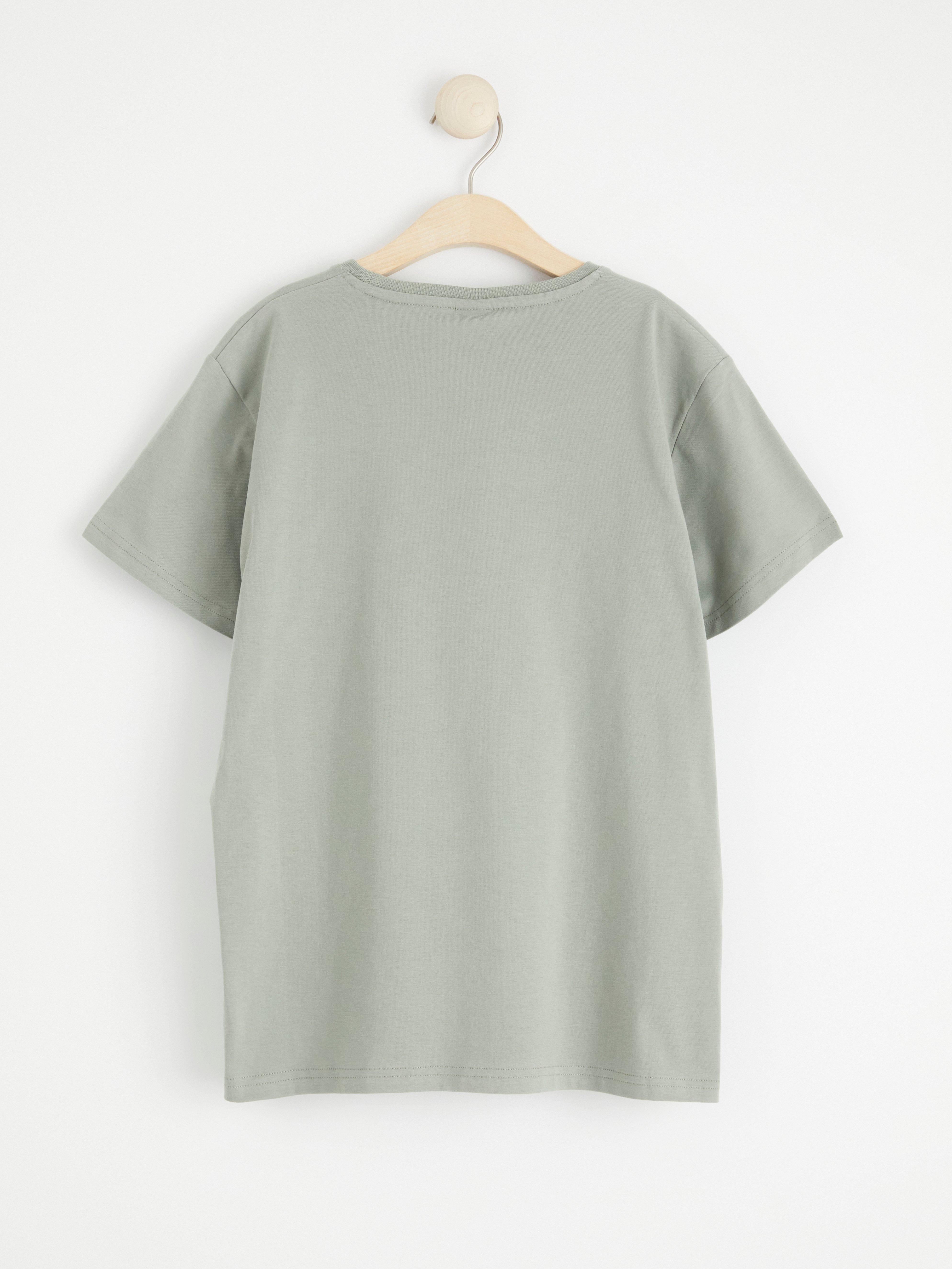T-shirt - Barn - Khaki