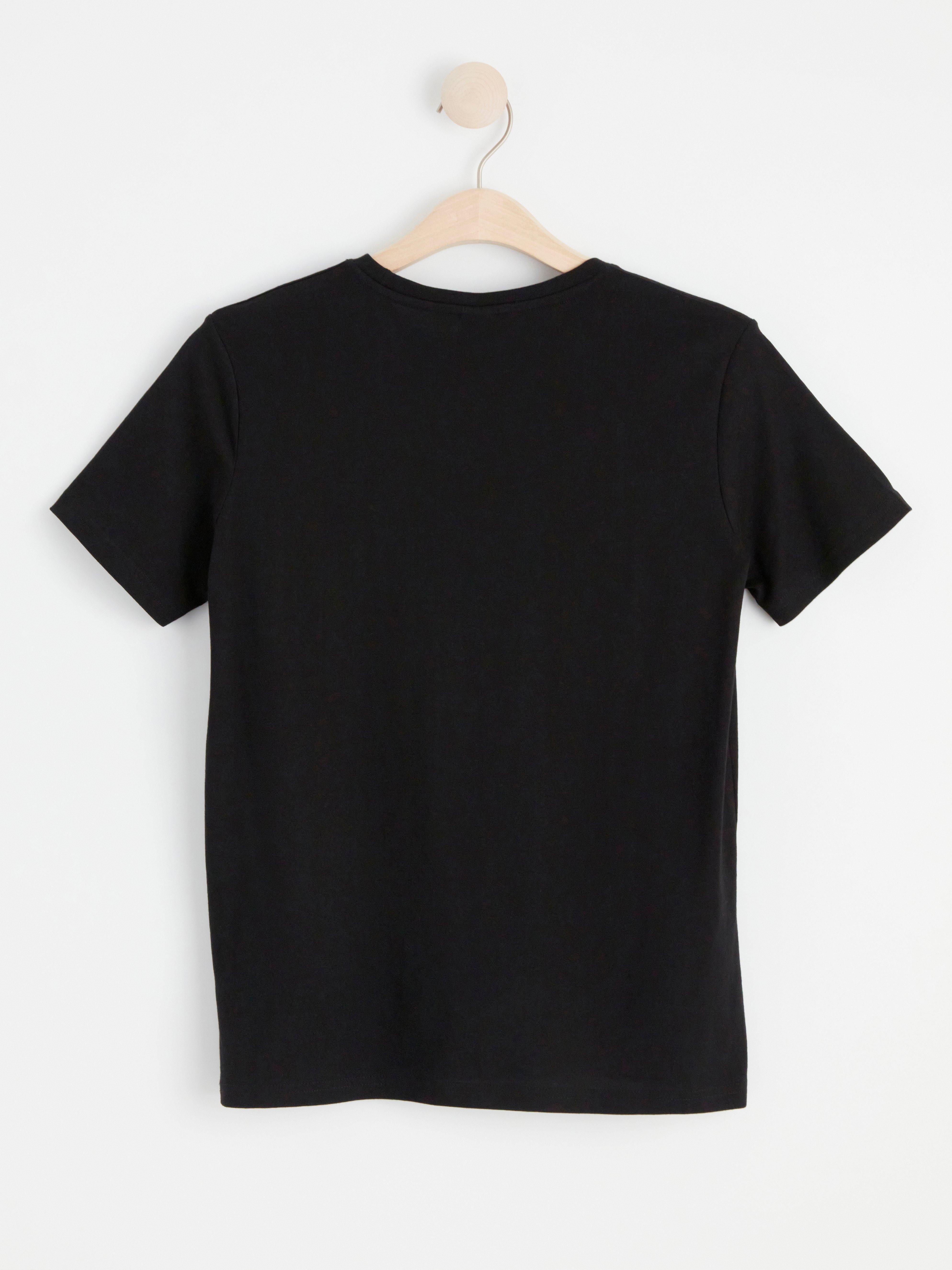 T-shirt - Barn - Svart