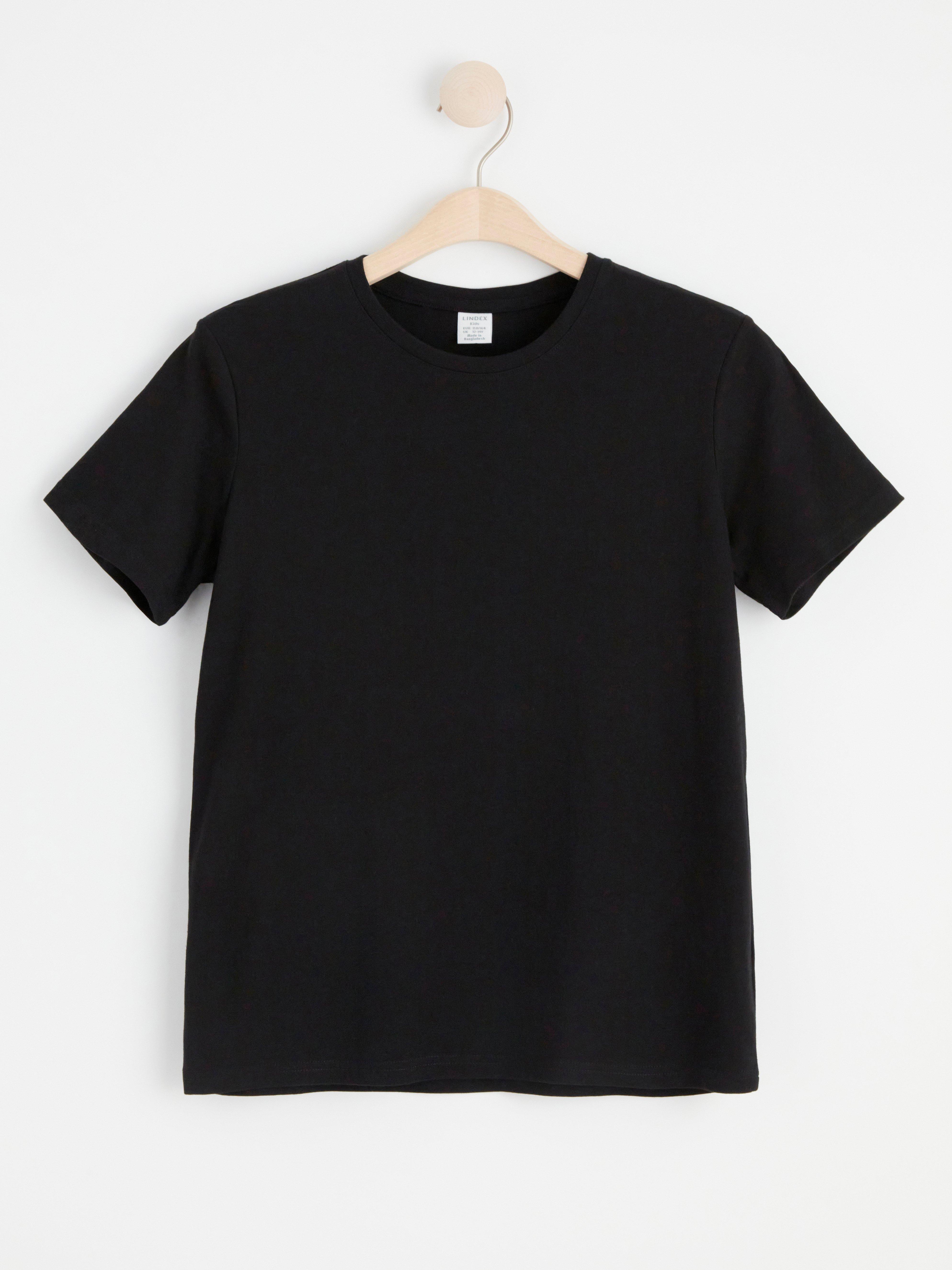 T-shirt - Barn - Svart