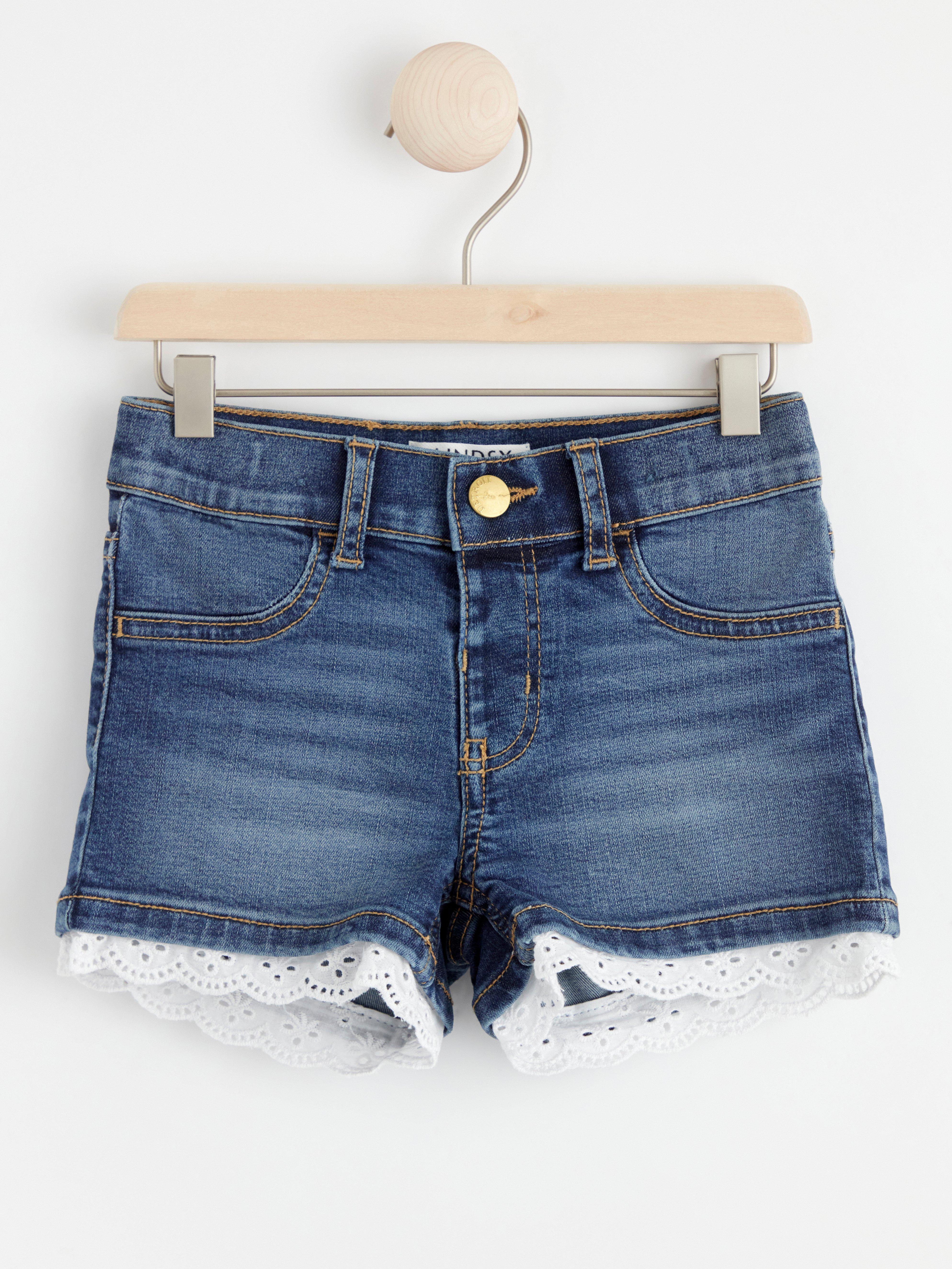 Shorts - Barn - Blå