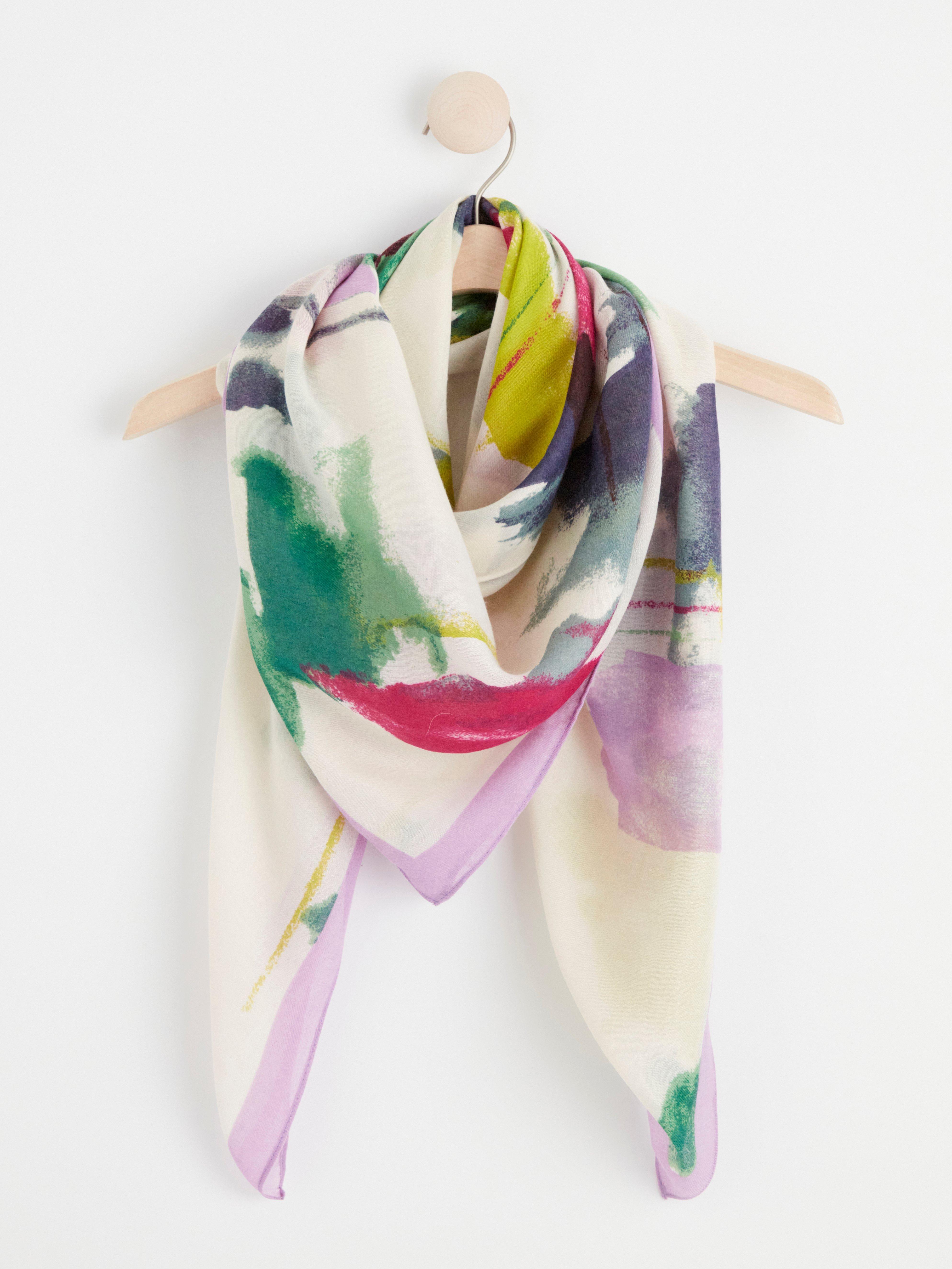Scarf - Womens Wear - White