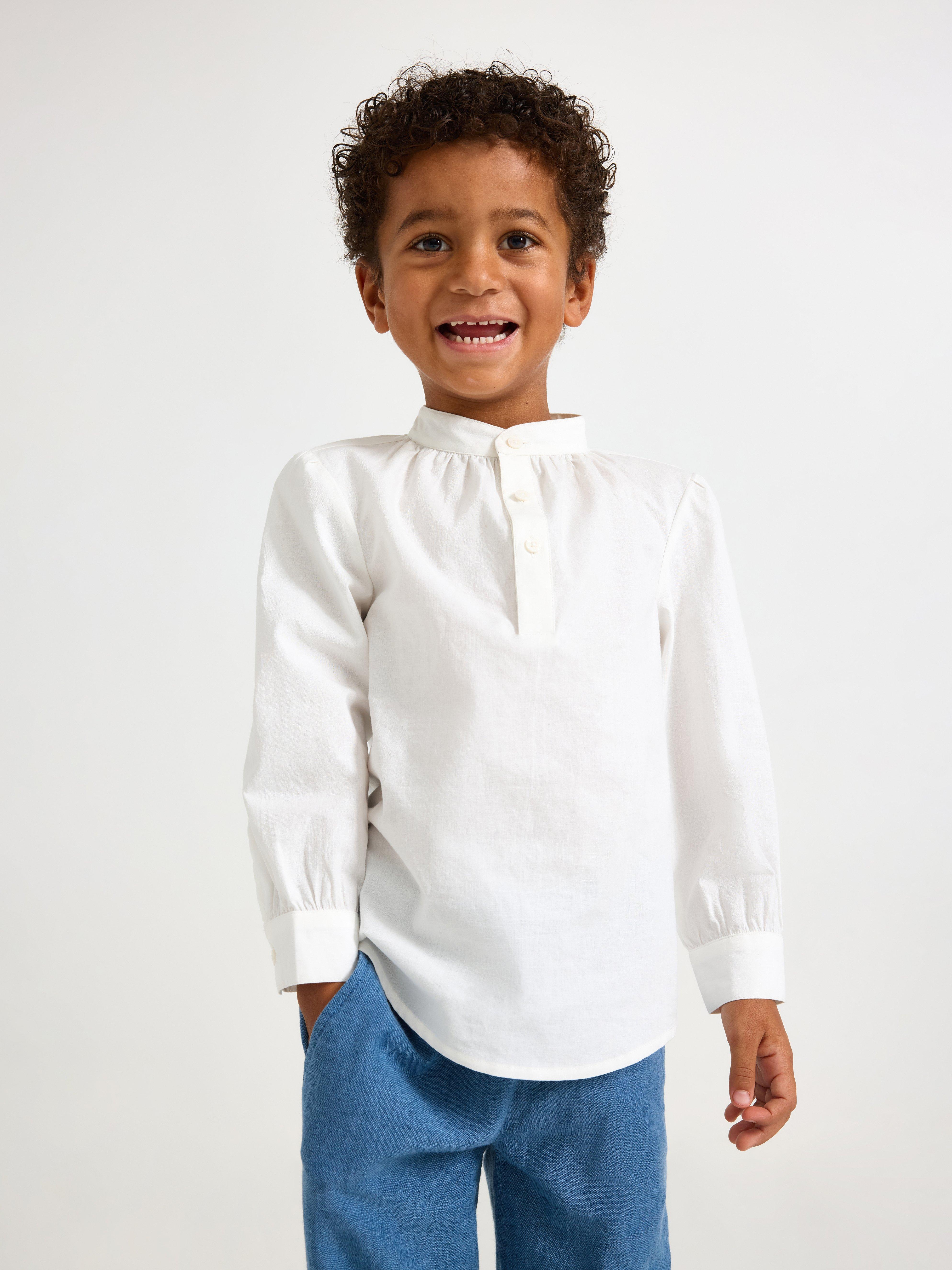 Bluse - Børn - Hvid