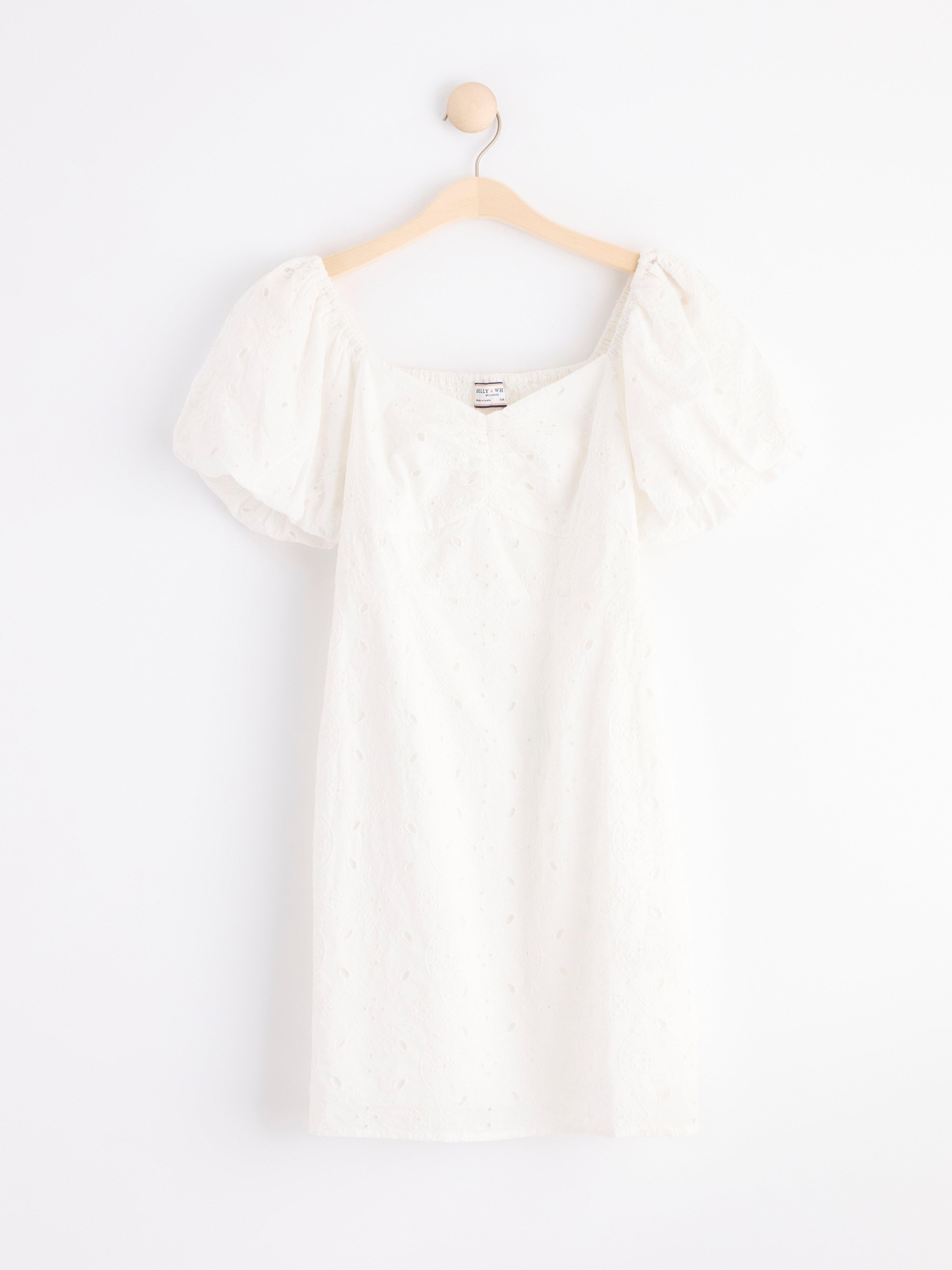 Broderie anglaise dress