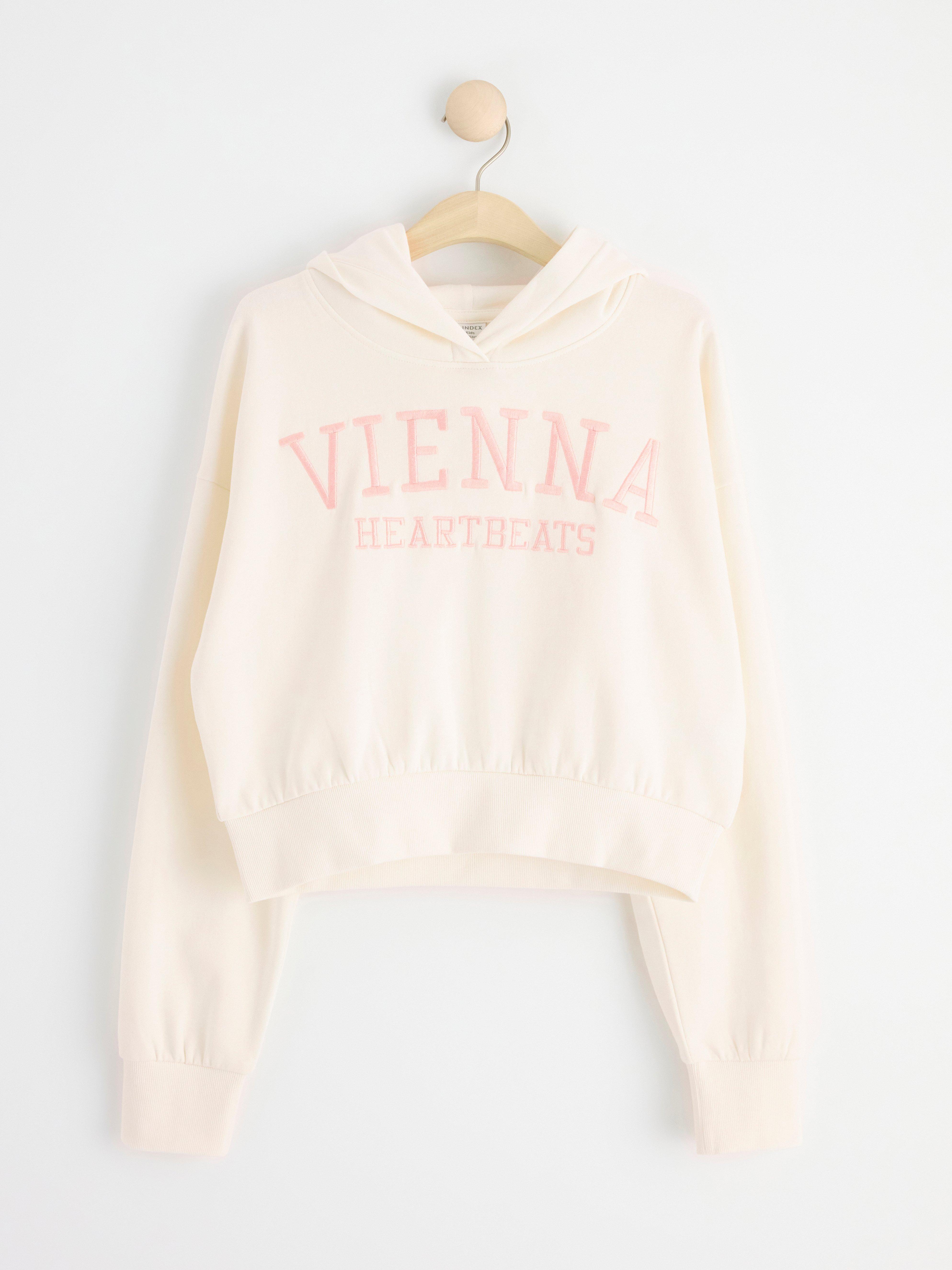 Hooded Sweatshirt - Kids Wear - White