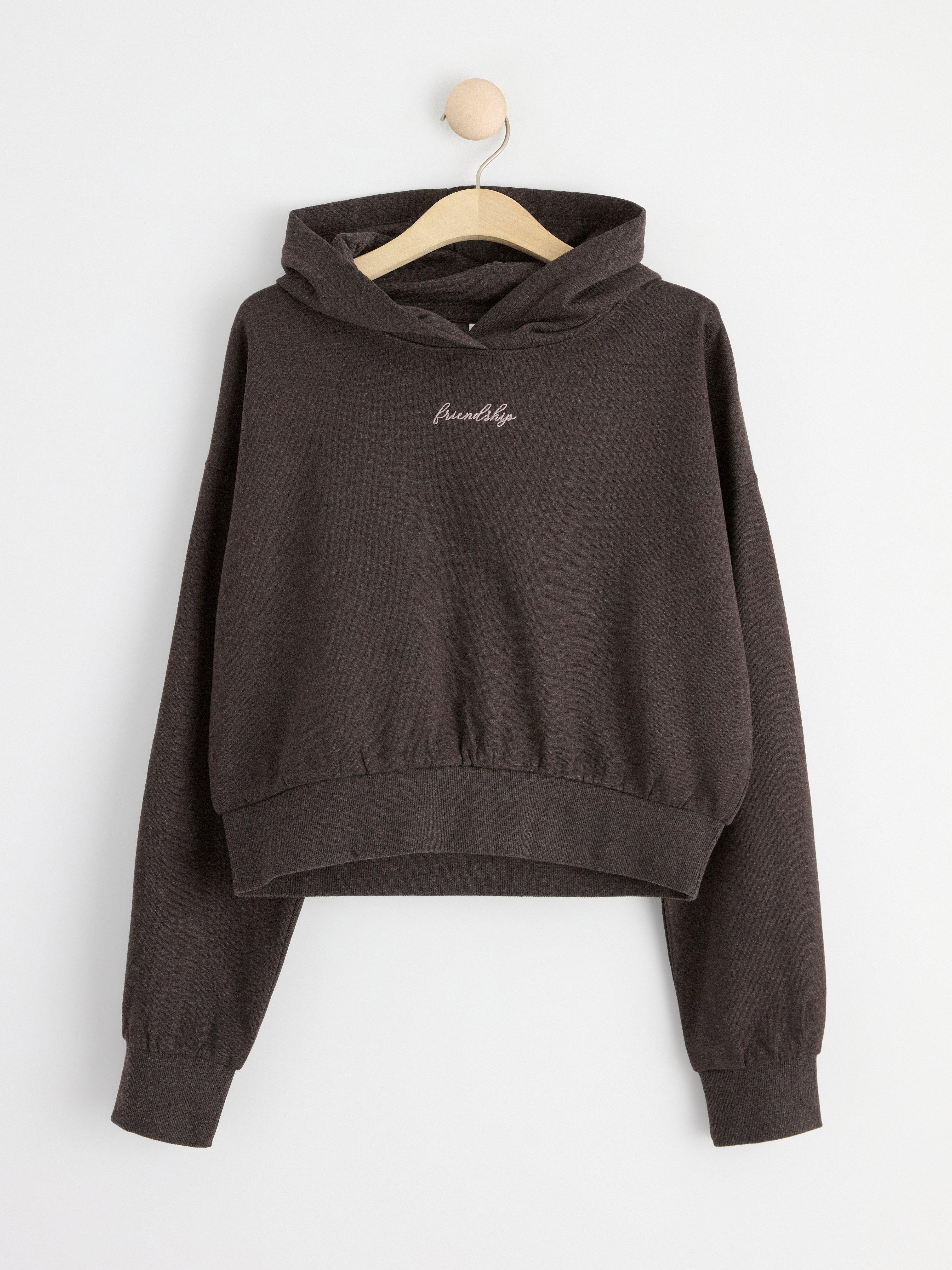 Hooded Sweatshirt - Kids Wear - Black