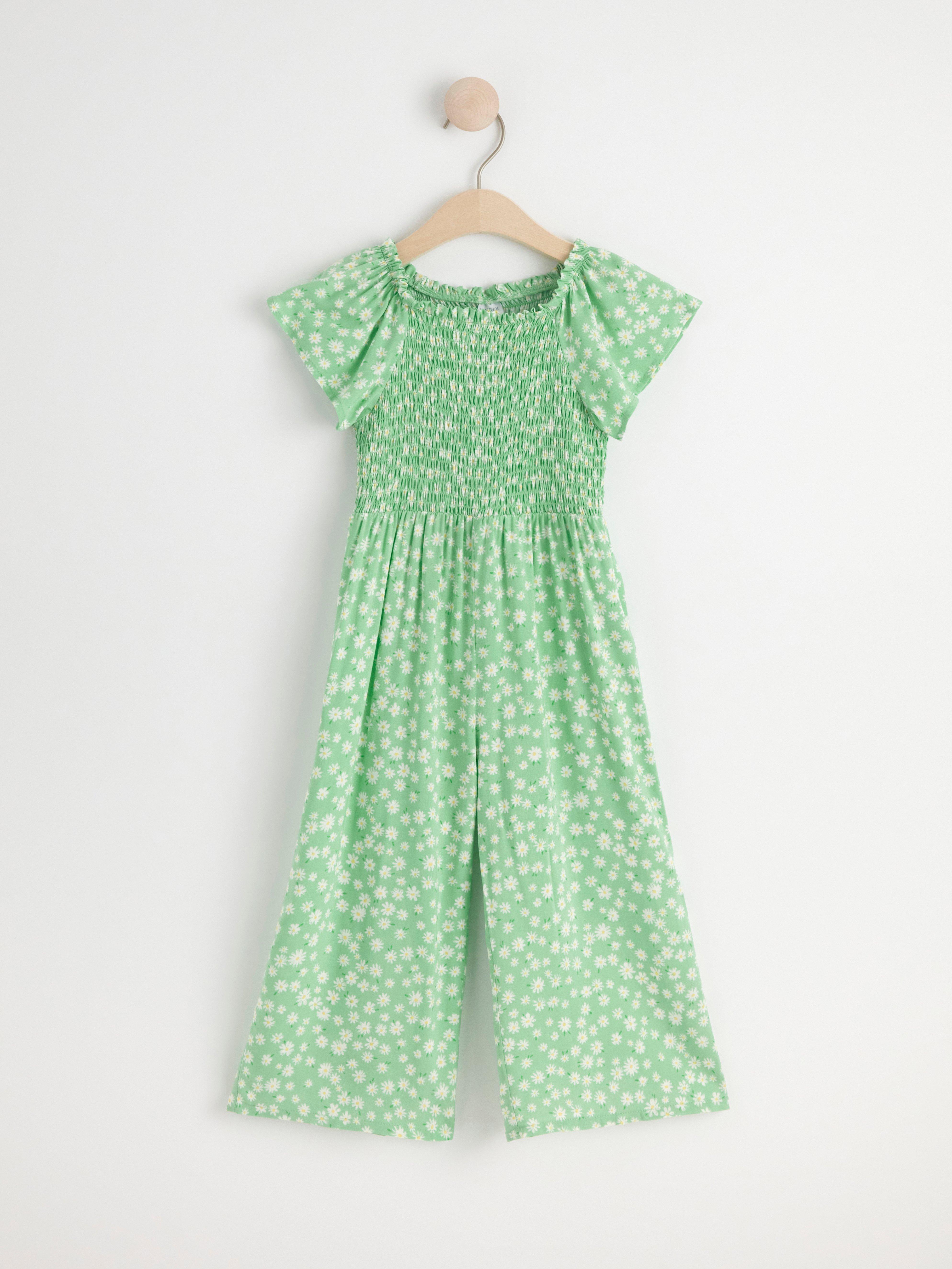 Jumpsuit - Barn - Grön