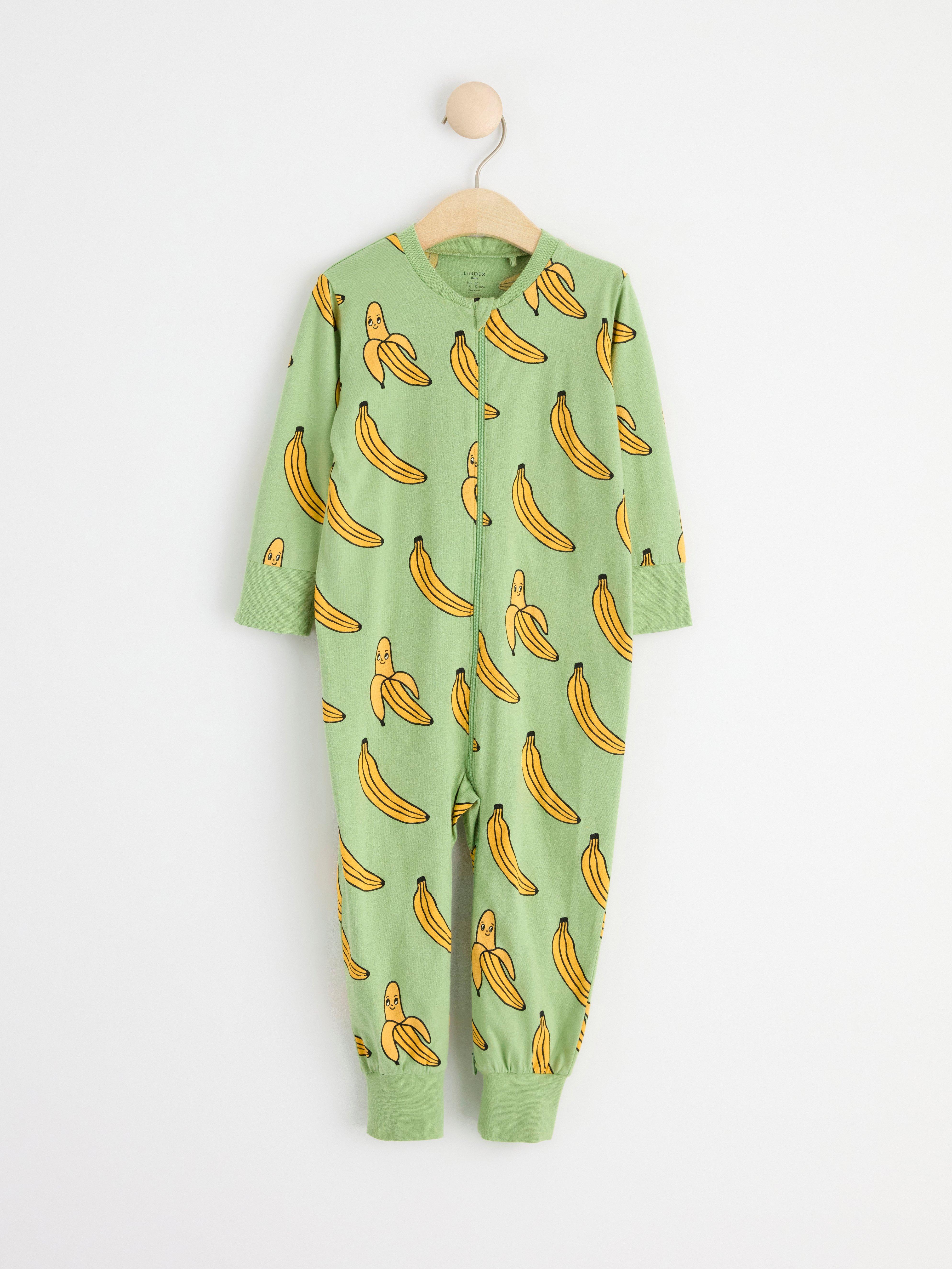Pyjamas - Barn - Grønn