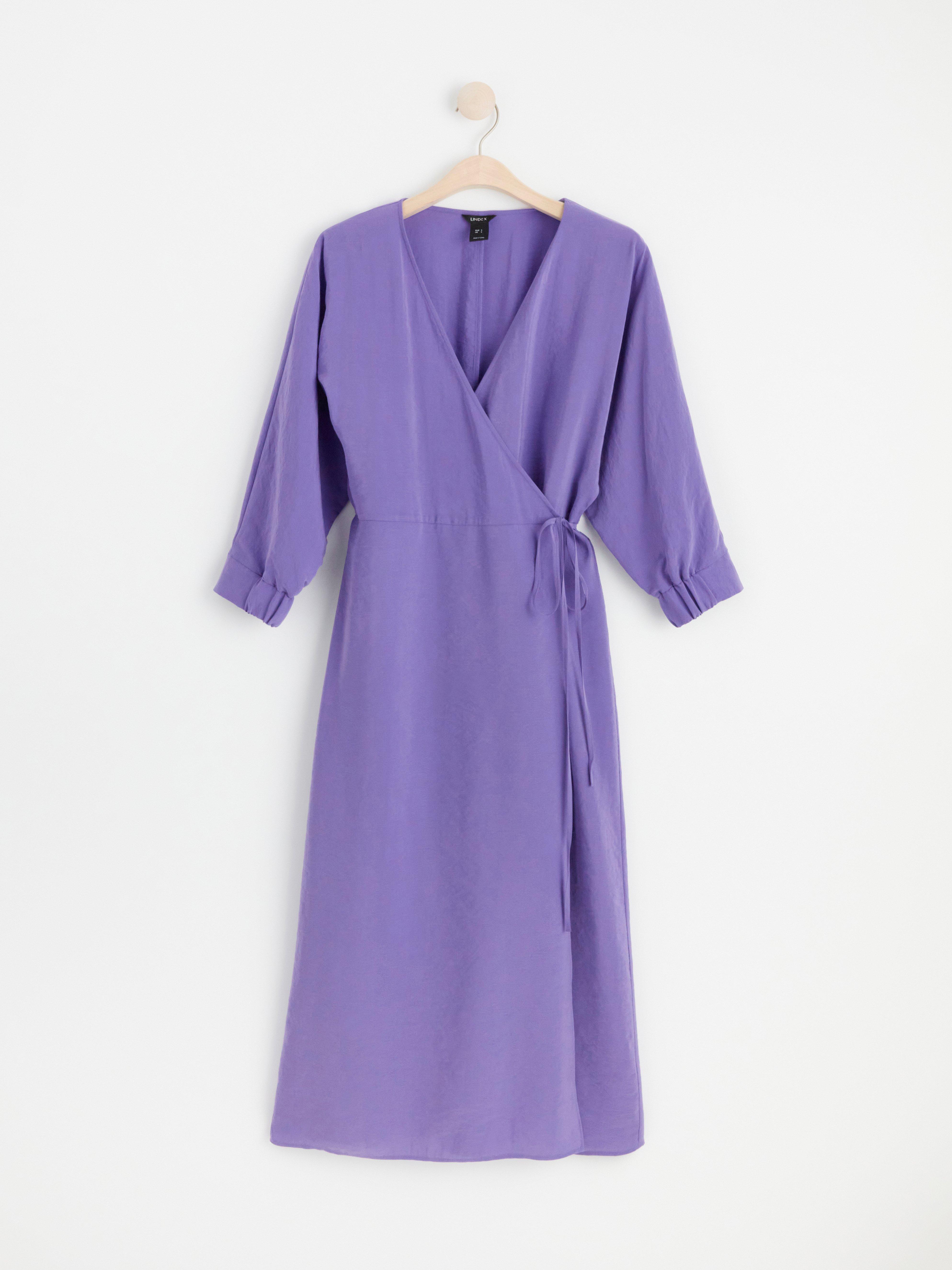 Wrap Dress - Womens Wear - Lilac