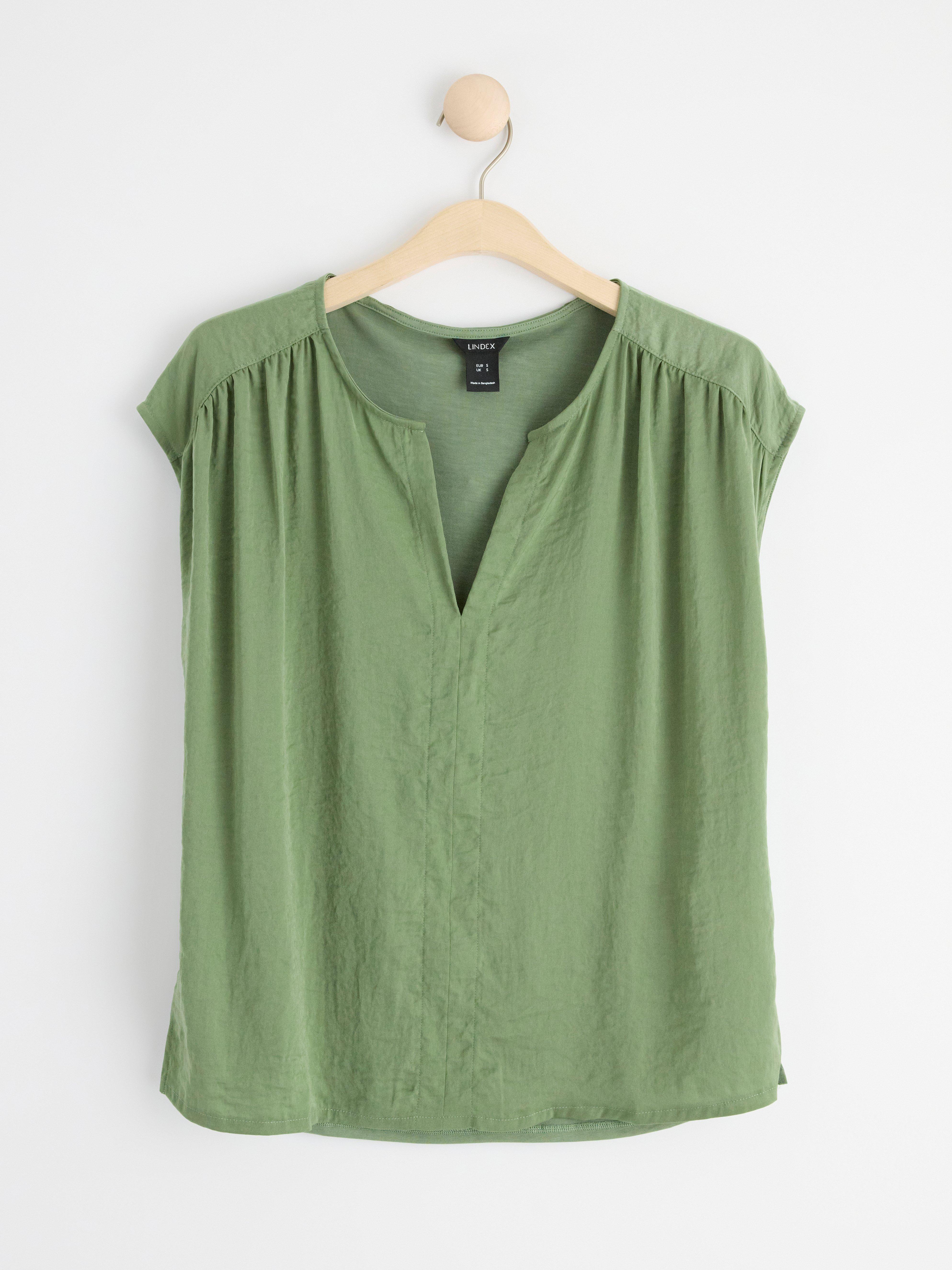 Top - Womens Wear - Khaki