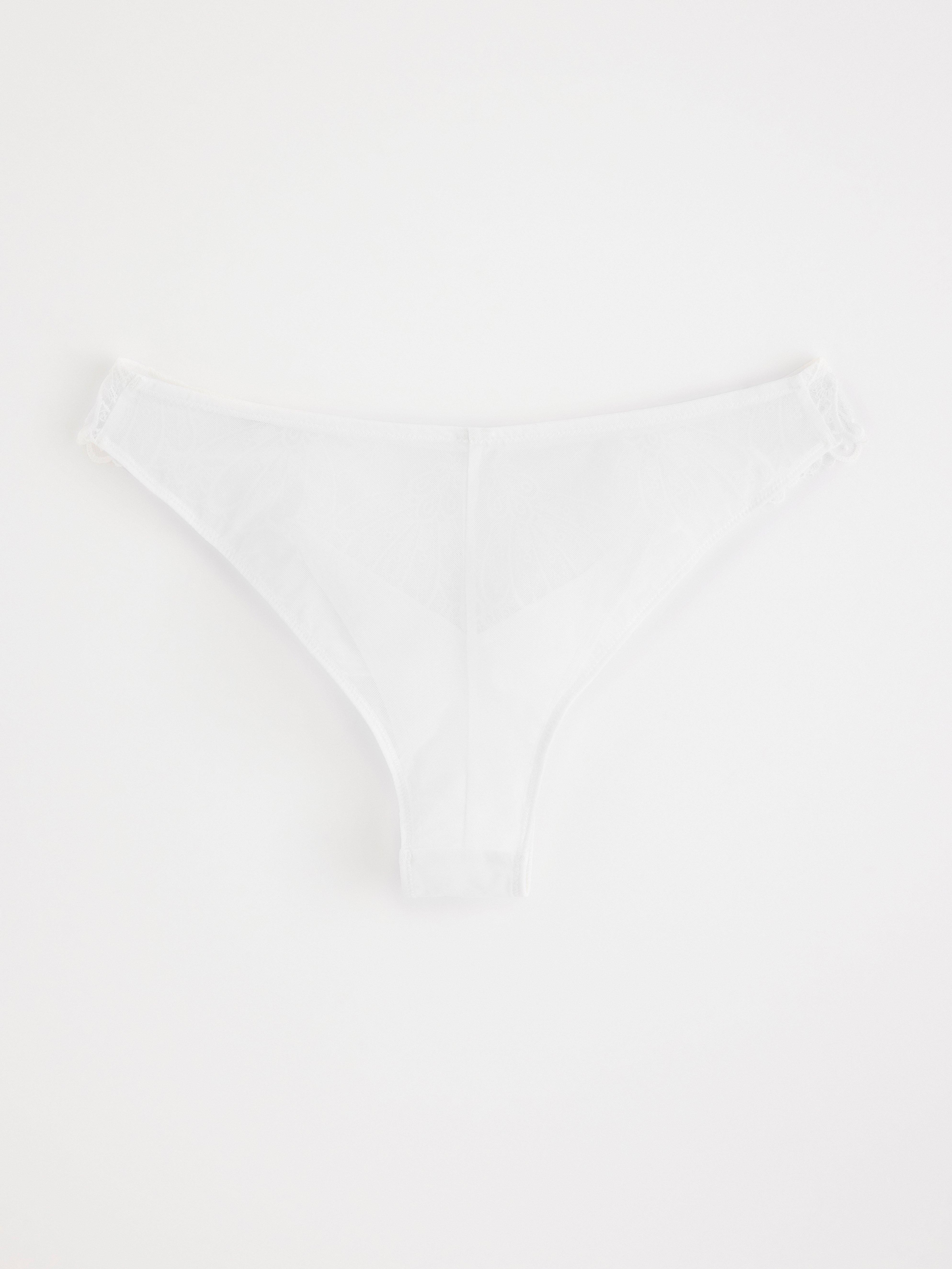 Brazilian Regular - Lingerie - White