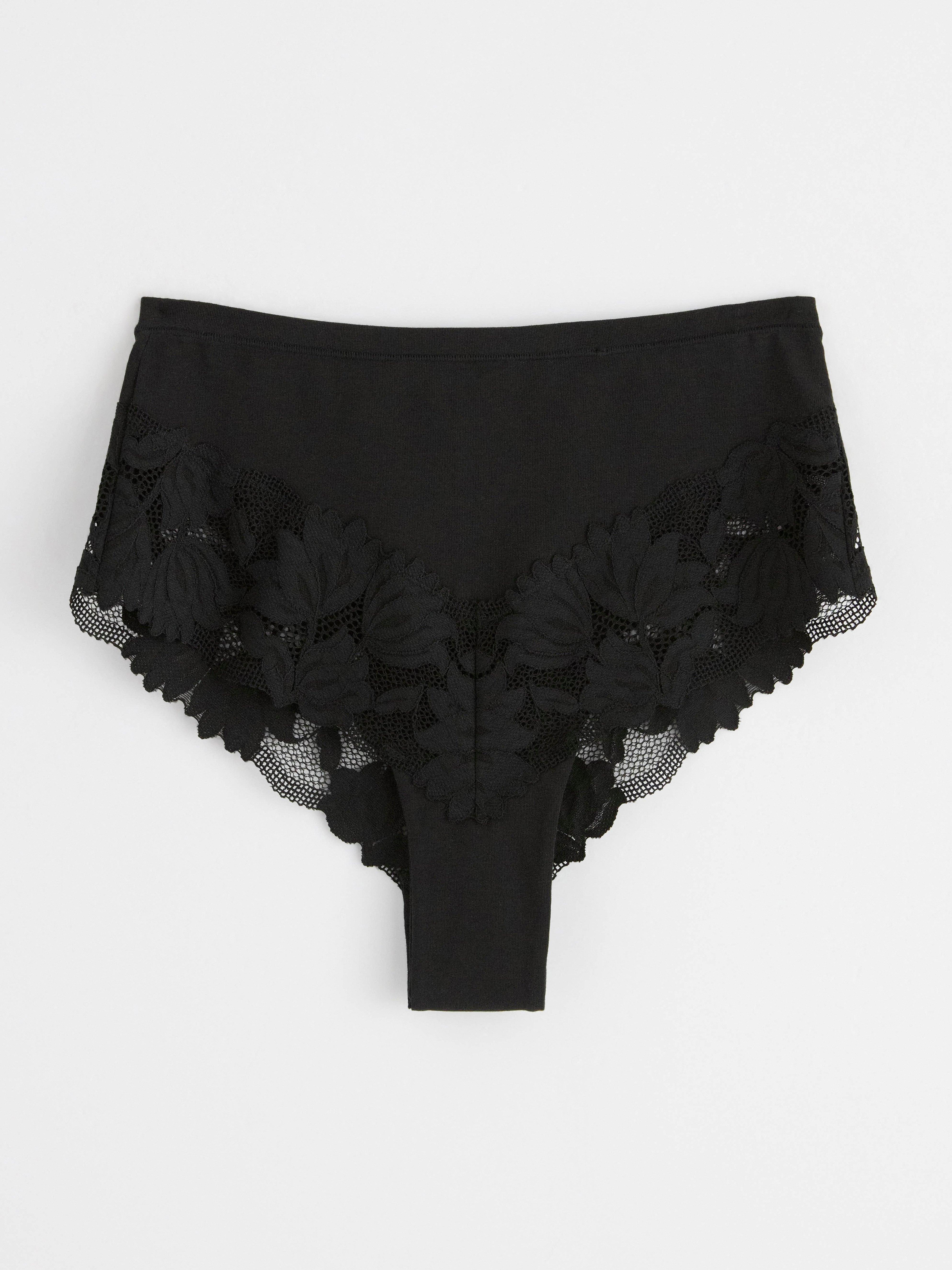 Brazilian High - Lingerie - Black