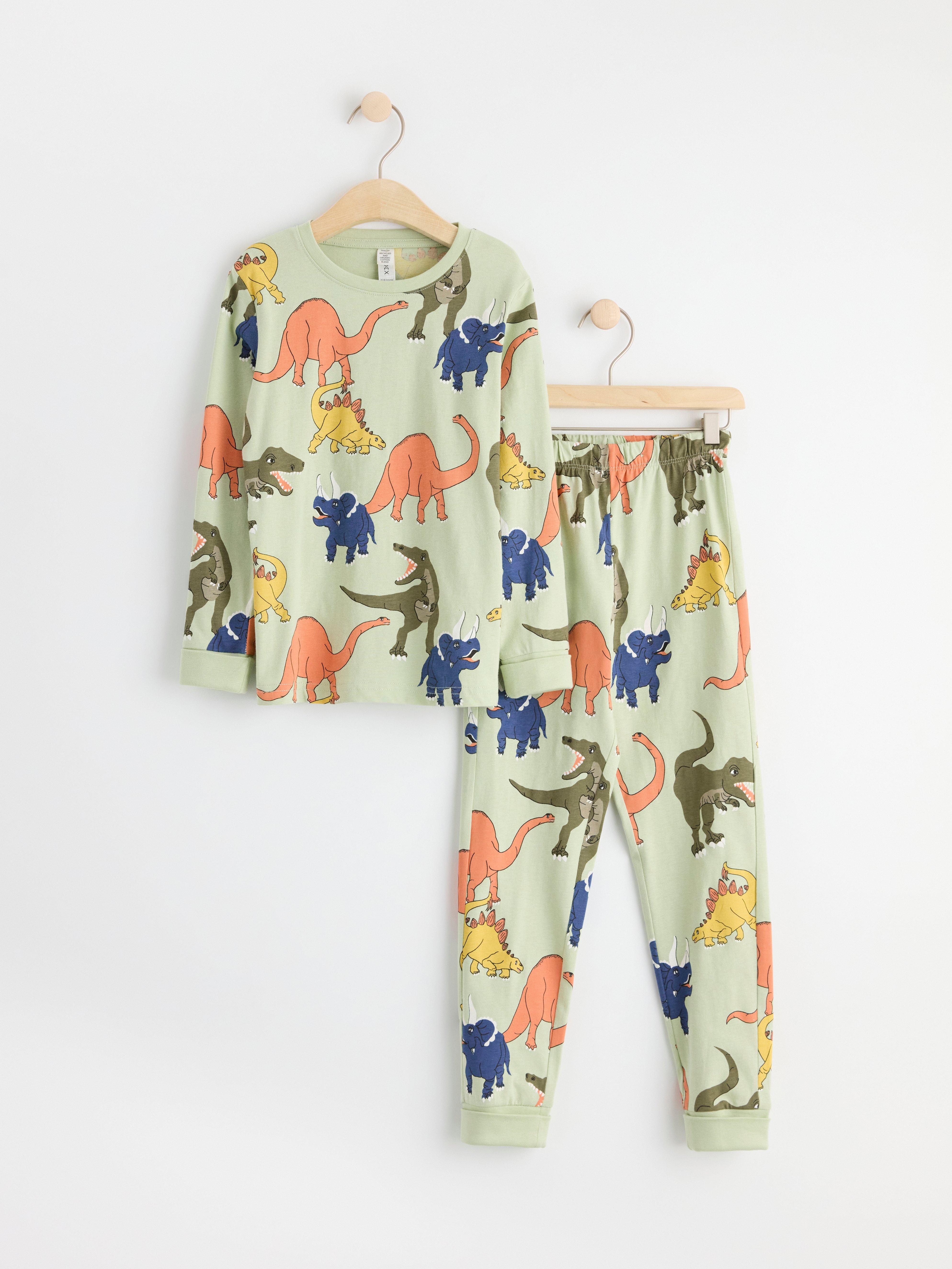 Pyjamas - Barn - Grön