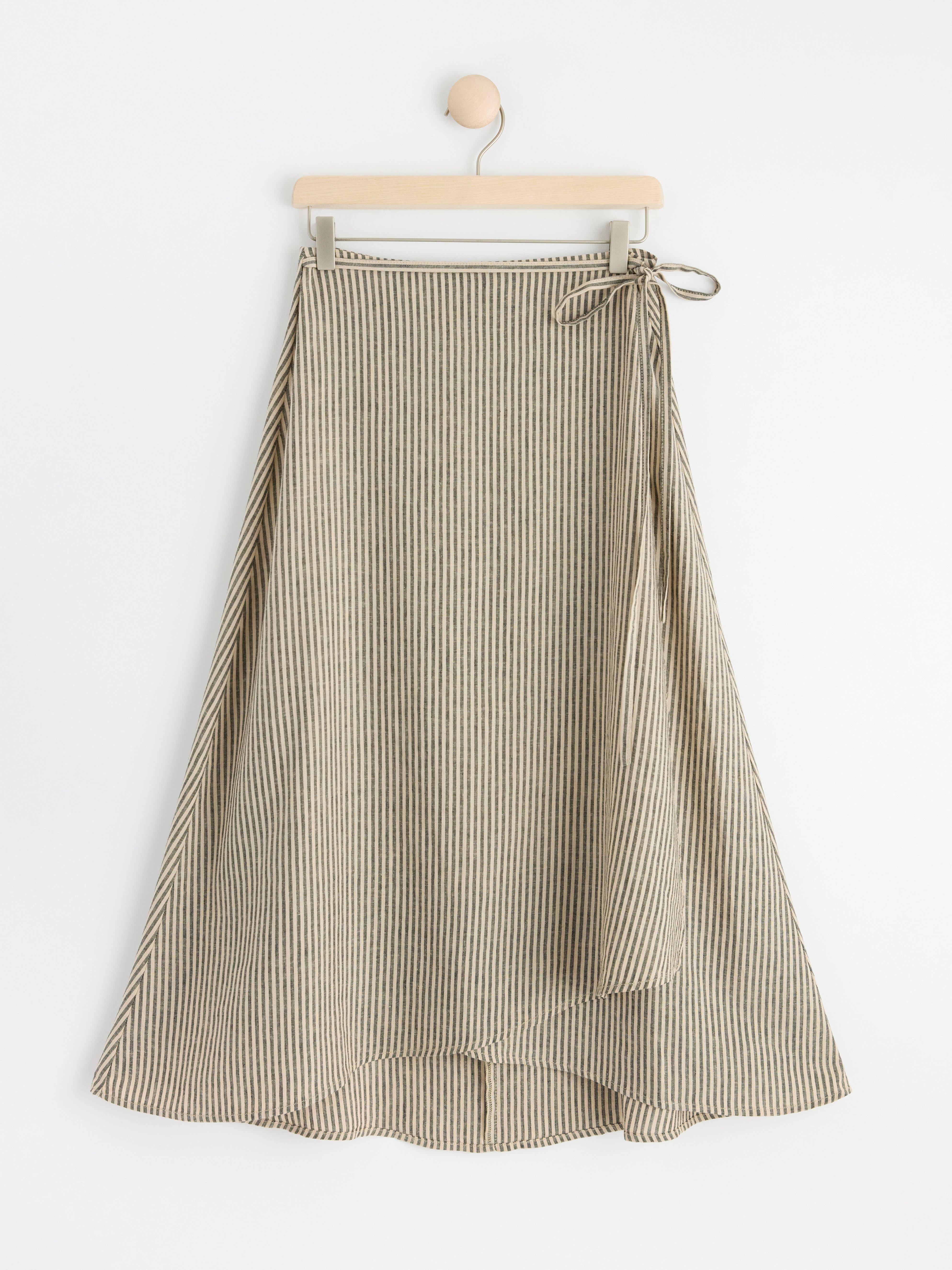 Wrap Skirt - Womens Wear - Beige