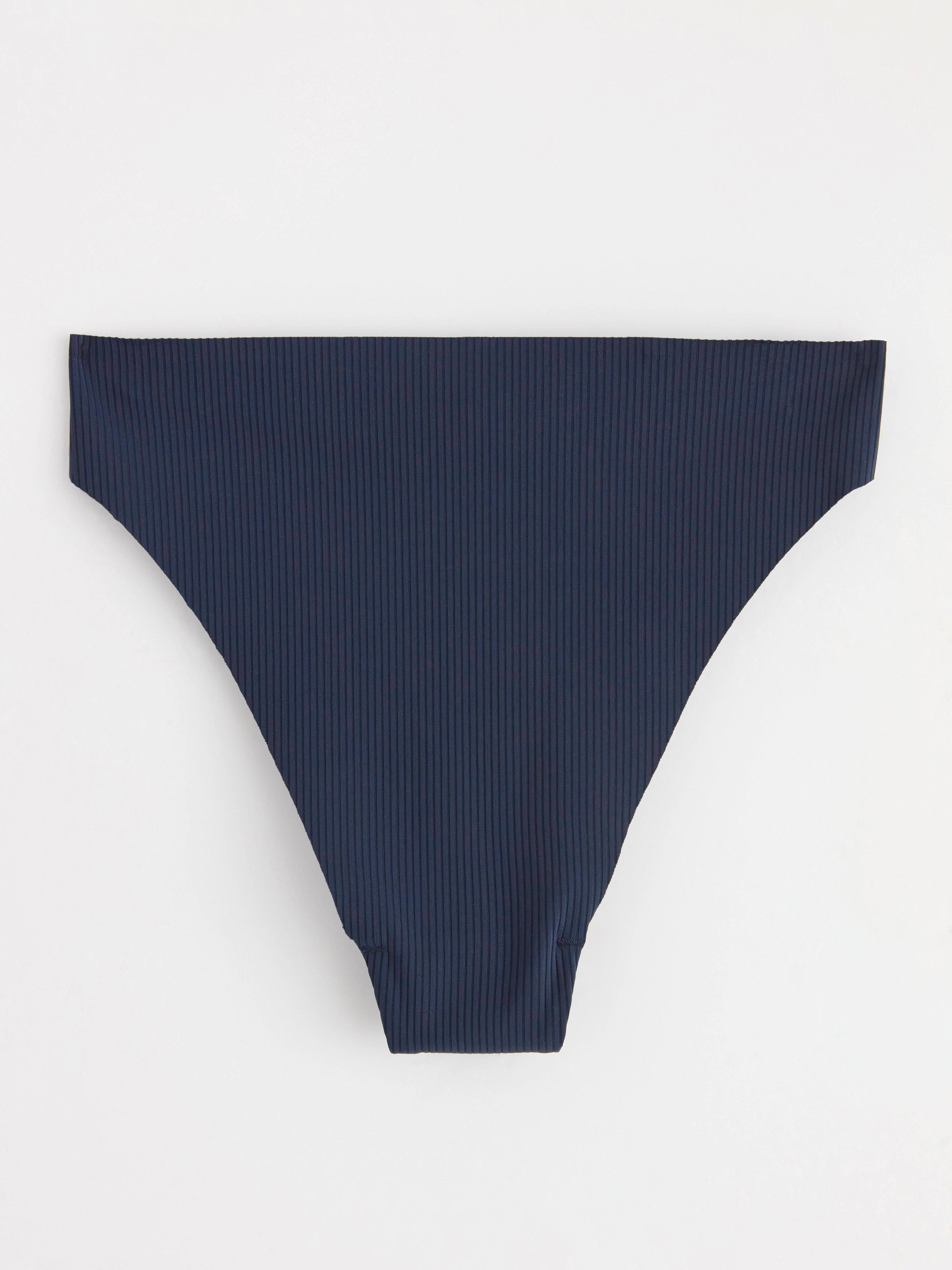 Thong High - Lingerie - Blue