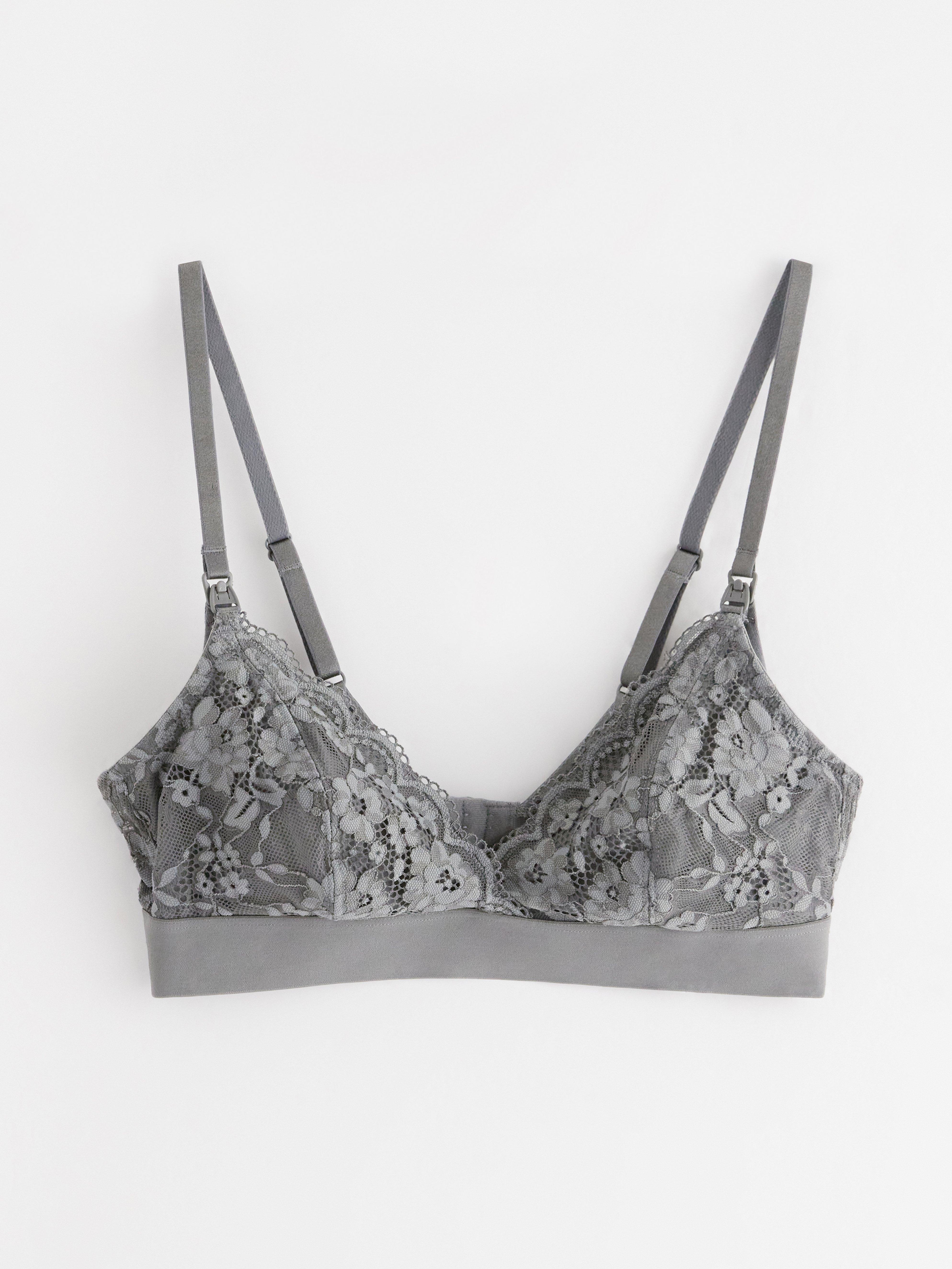 Nursing Bra - Lingerie - Grey