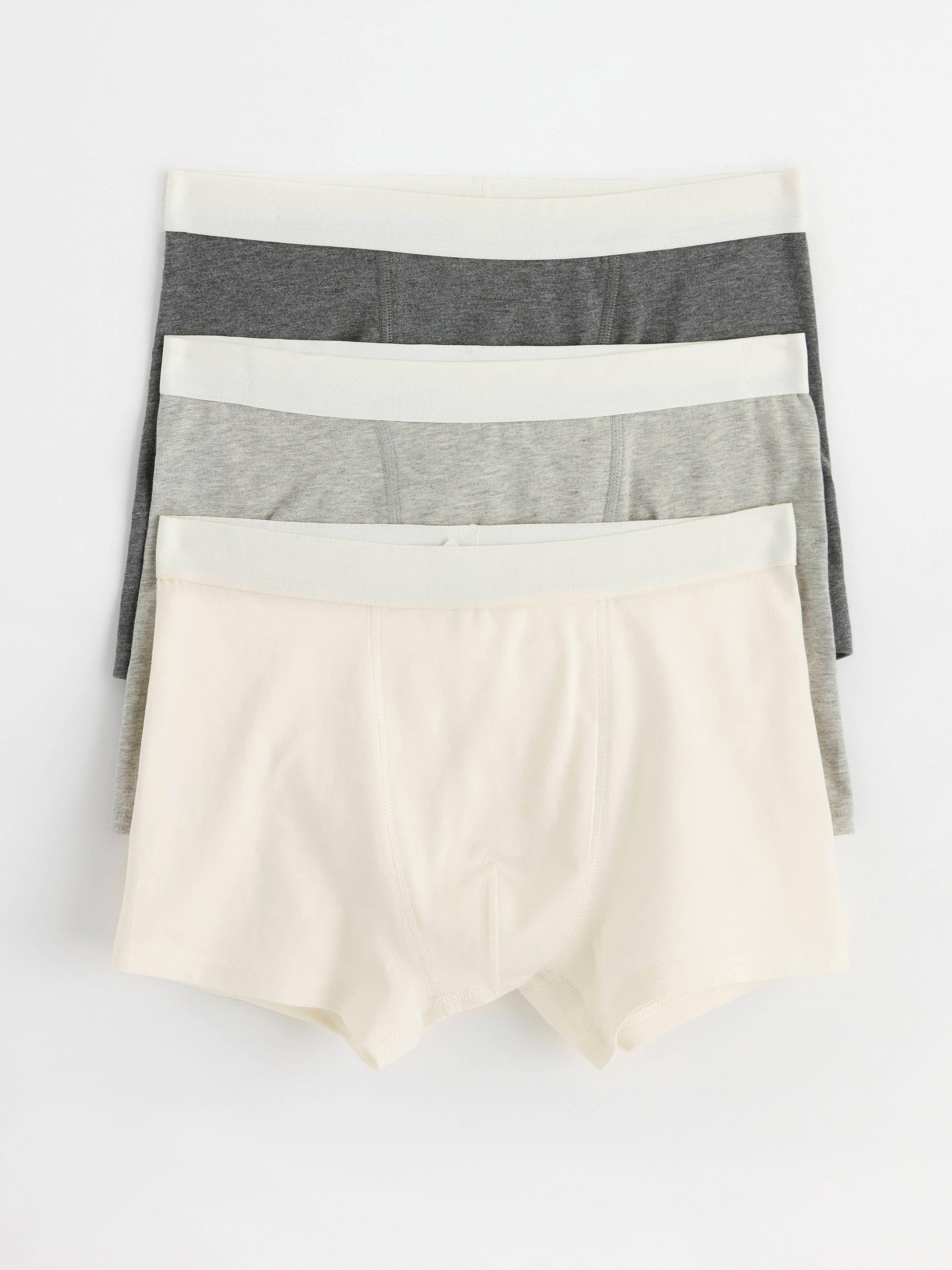 Boxershorts - Barn - Grå