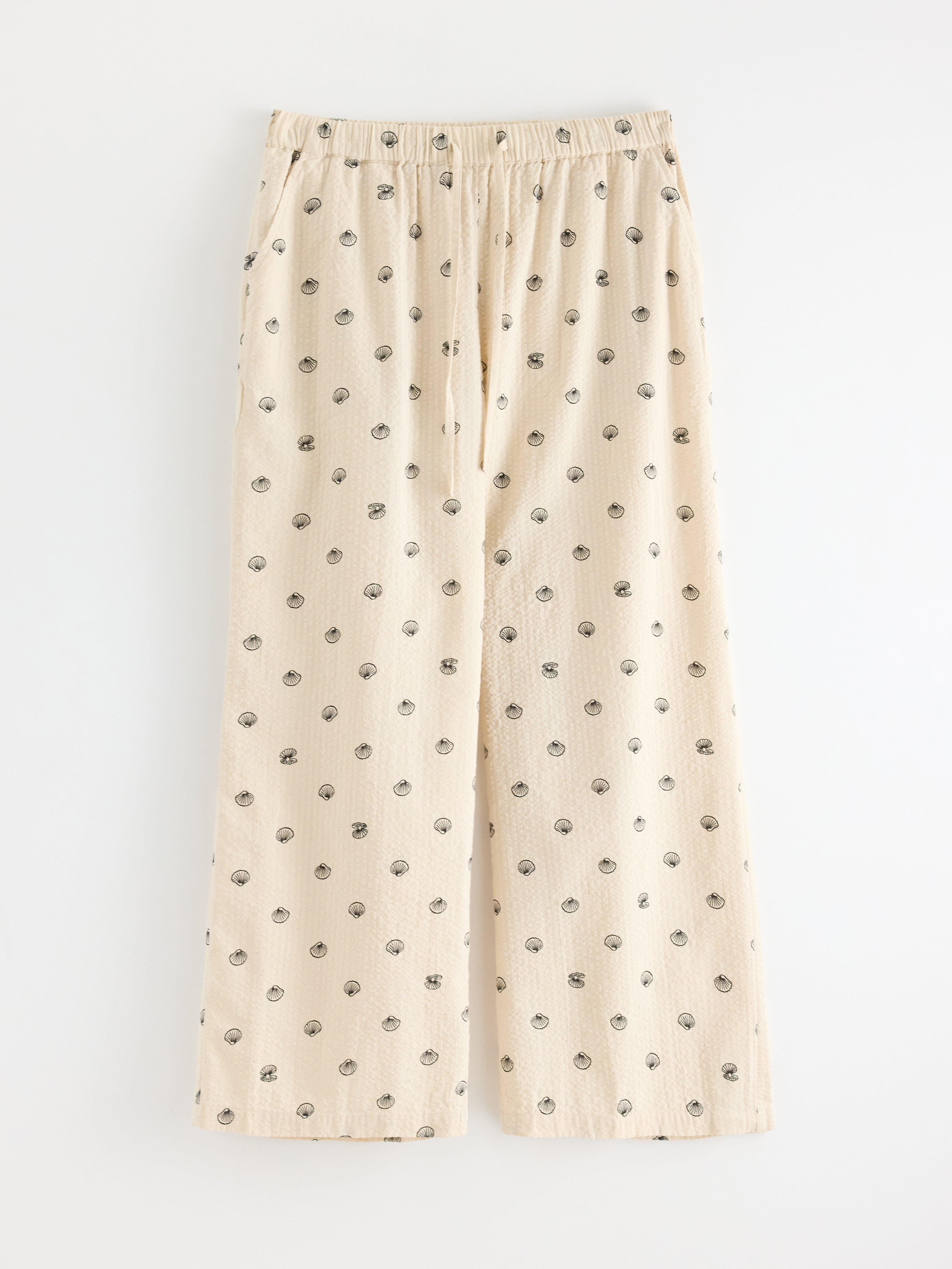 Pyjamasbyxor - Underkläder - Beige