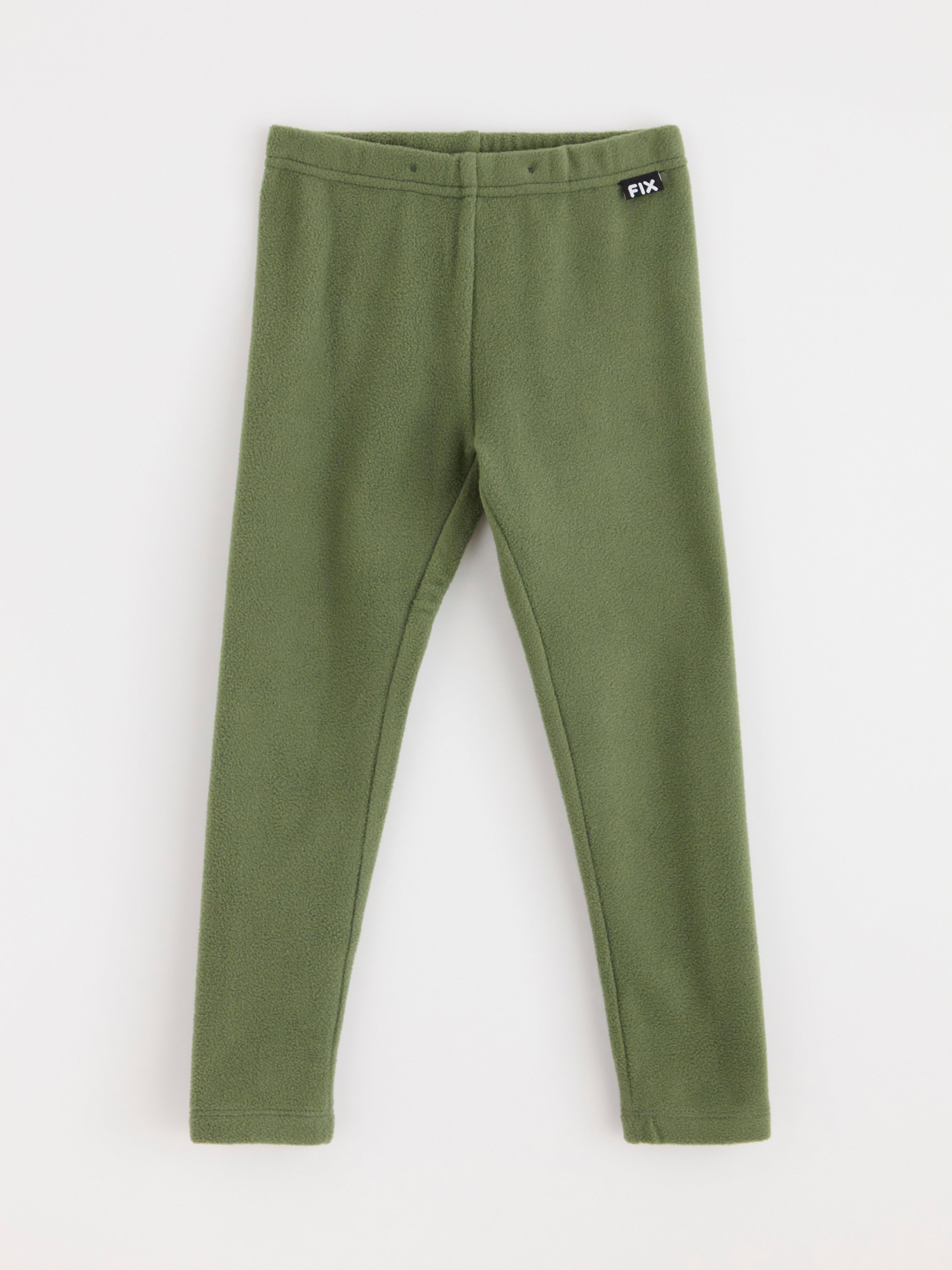 Fleecehousut - Lapset - Khaki