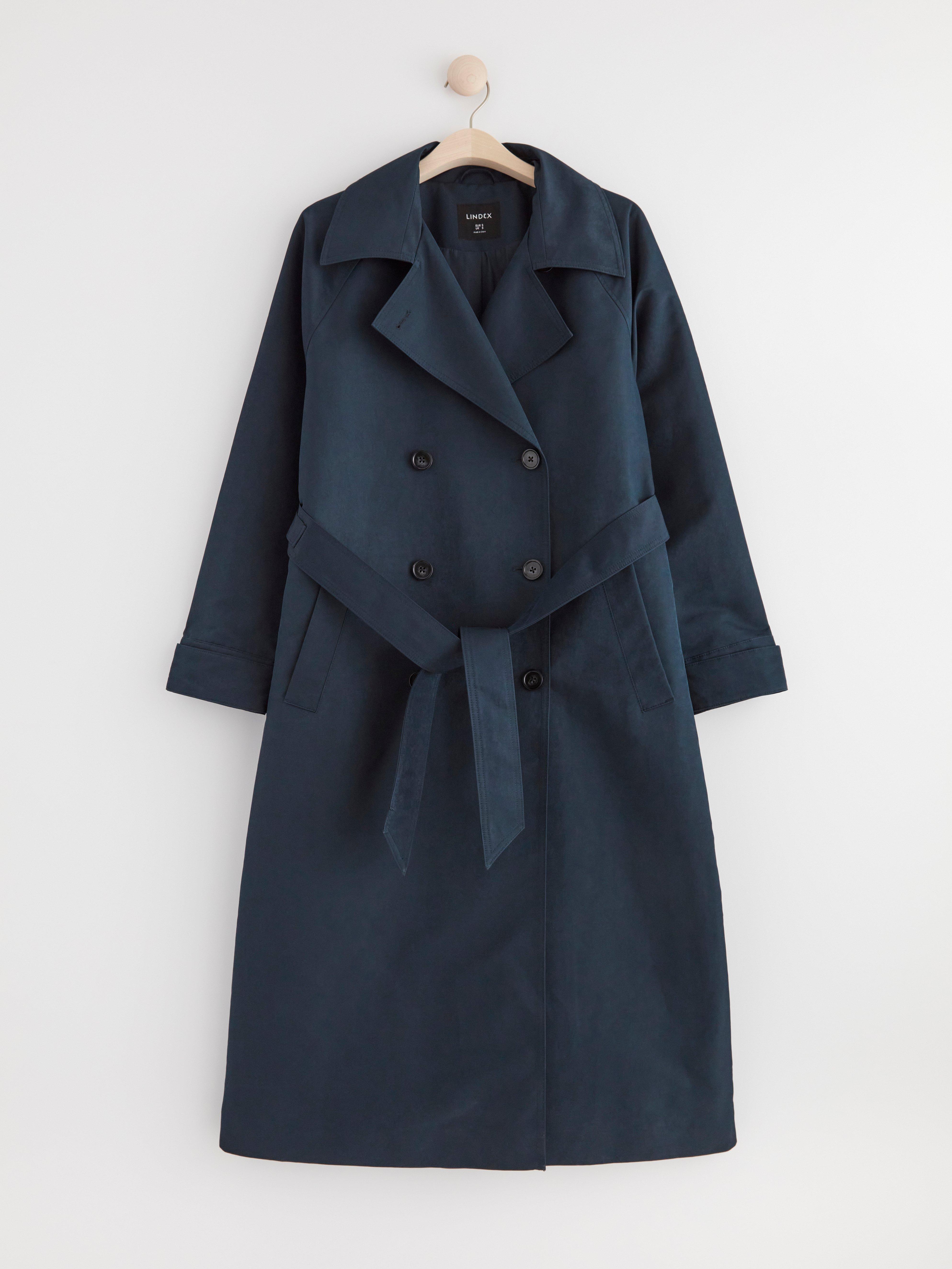 Trenchcoat - Womens Wear - Blue