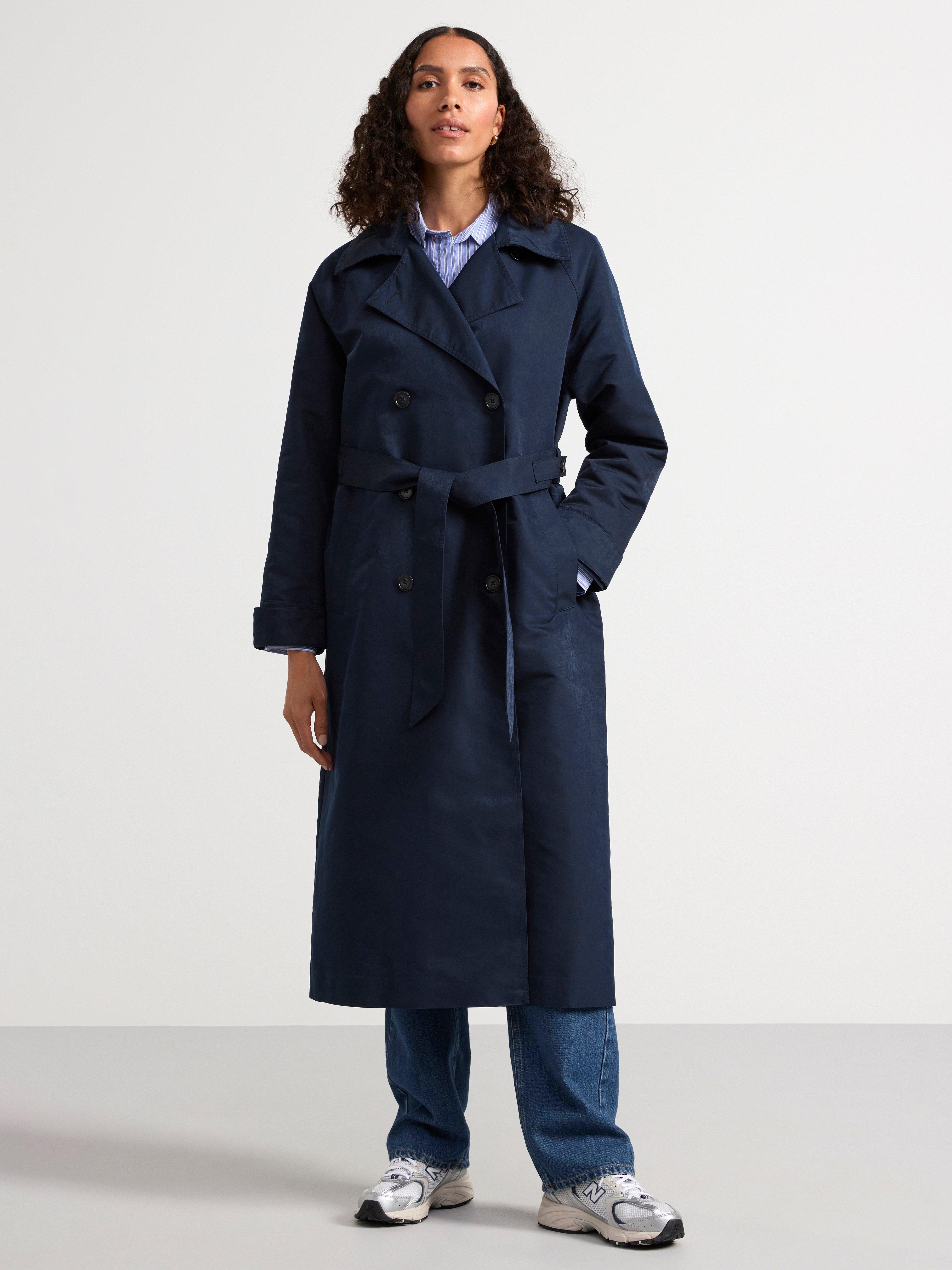 Vattenavvisande trenchcoat