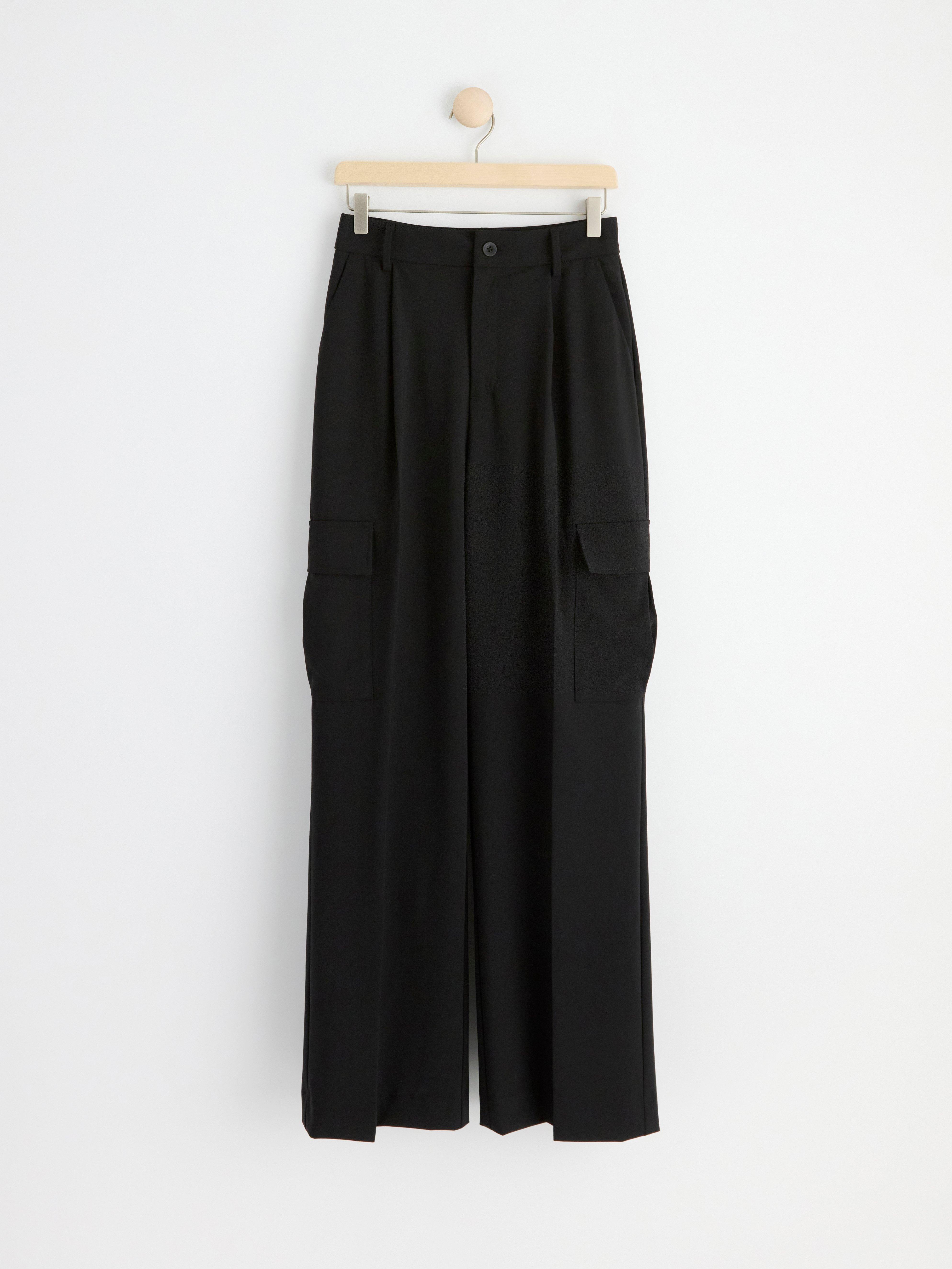 Cargo Trousers - Womens Wear - Black