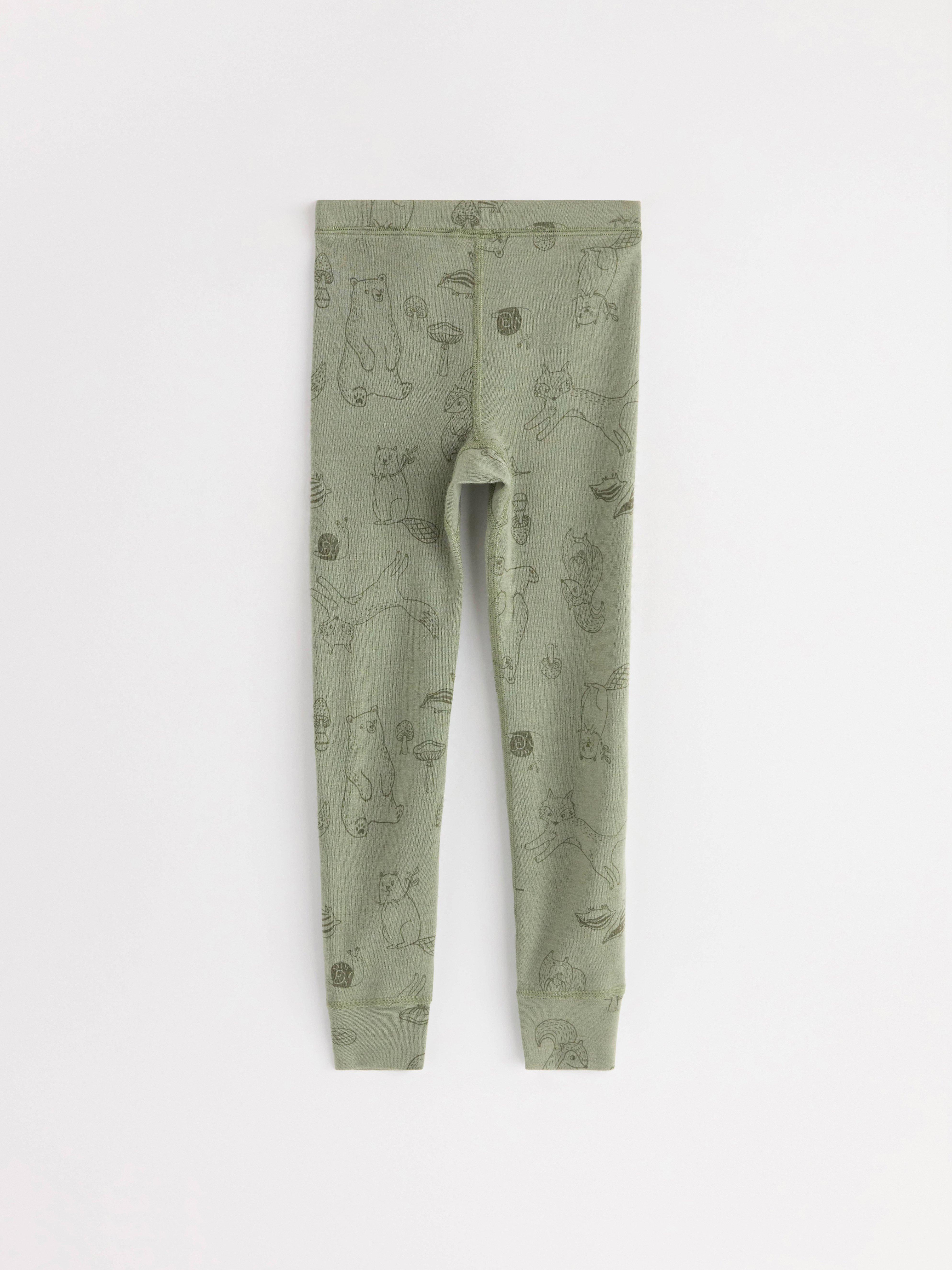 Long Johns - Kids Wear - Green