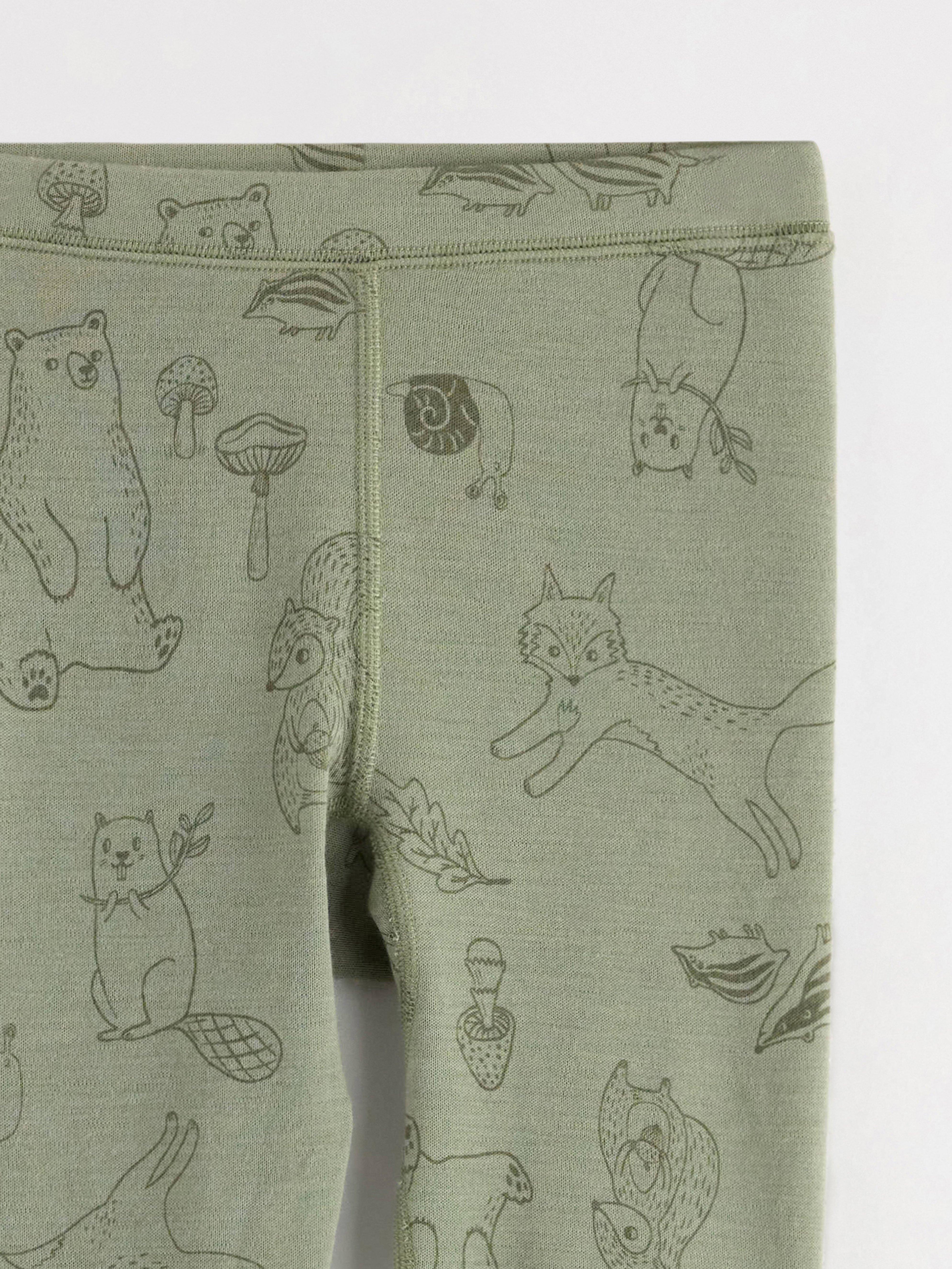 Long Johns - Kids Wear - Green