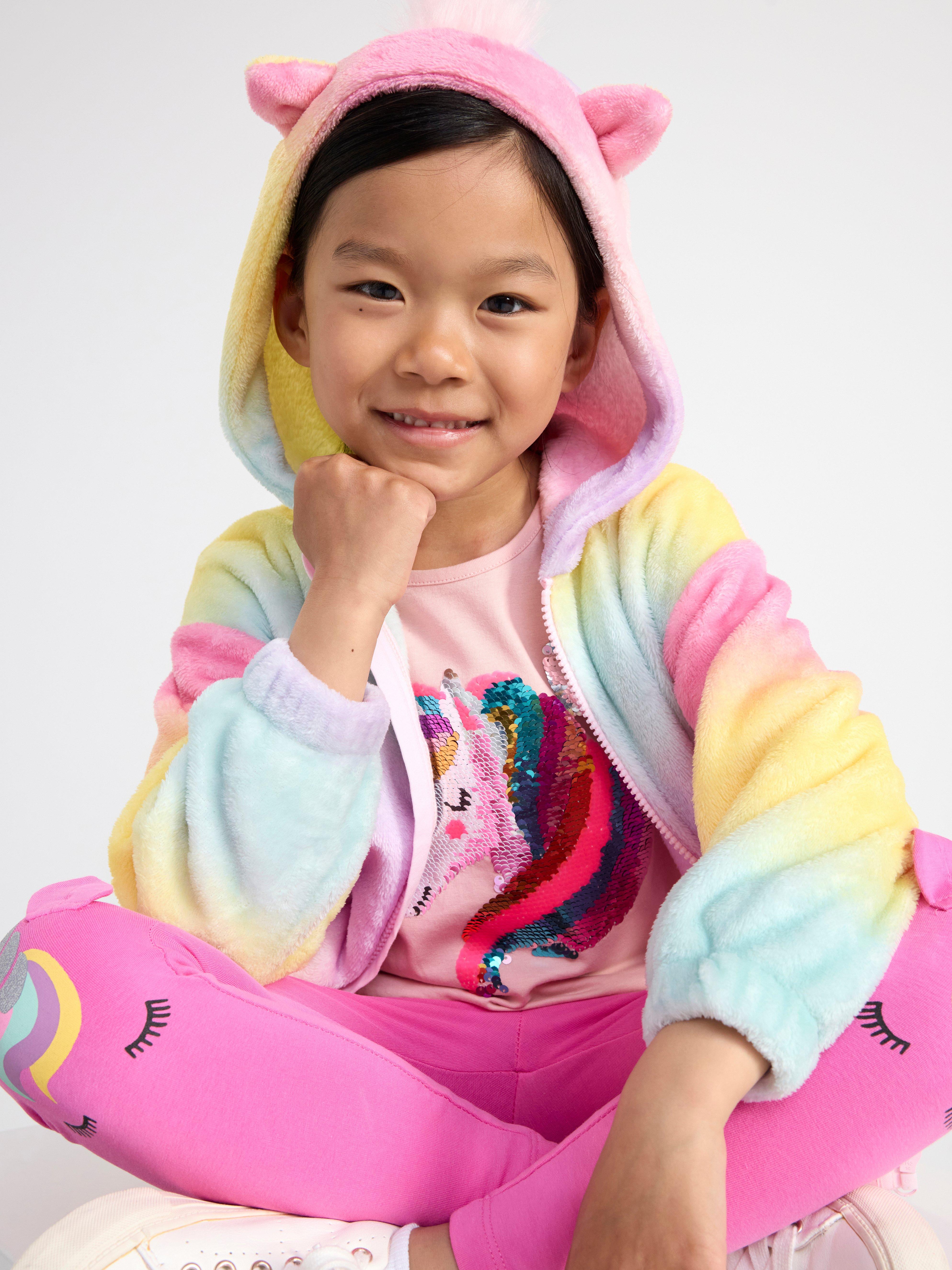 Unicorn zip 2025 up hoodie