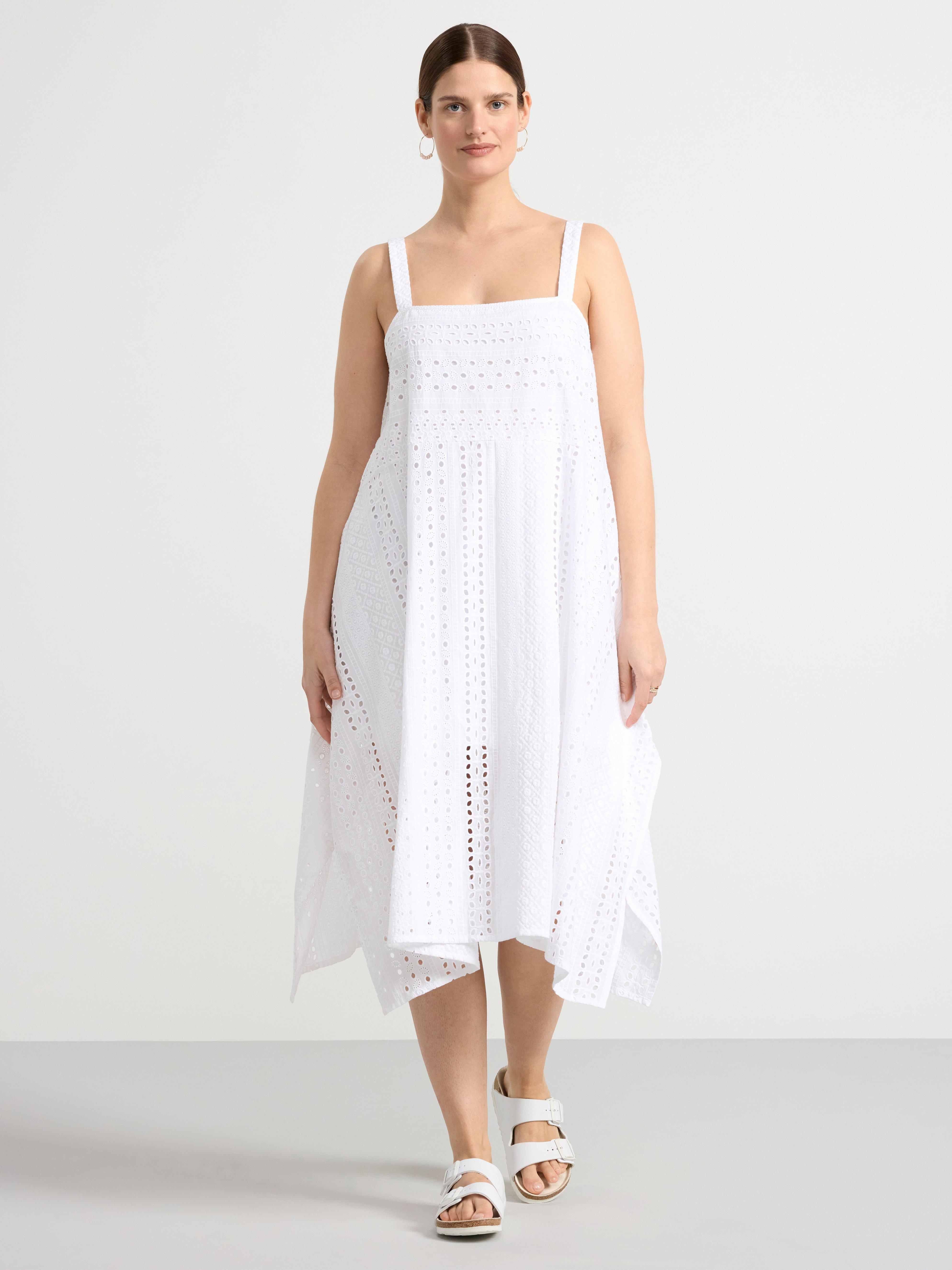 Broderie anglaise dress | Lindex Latvia
