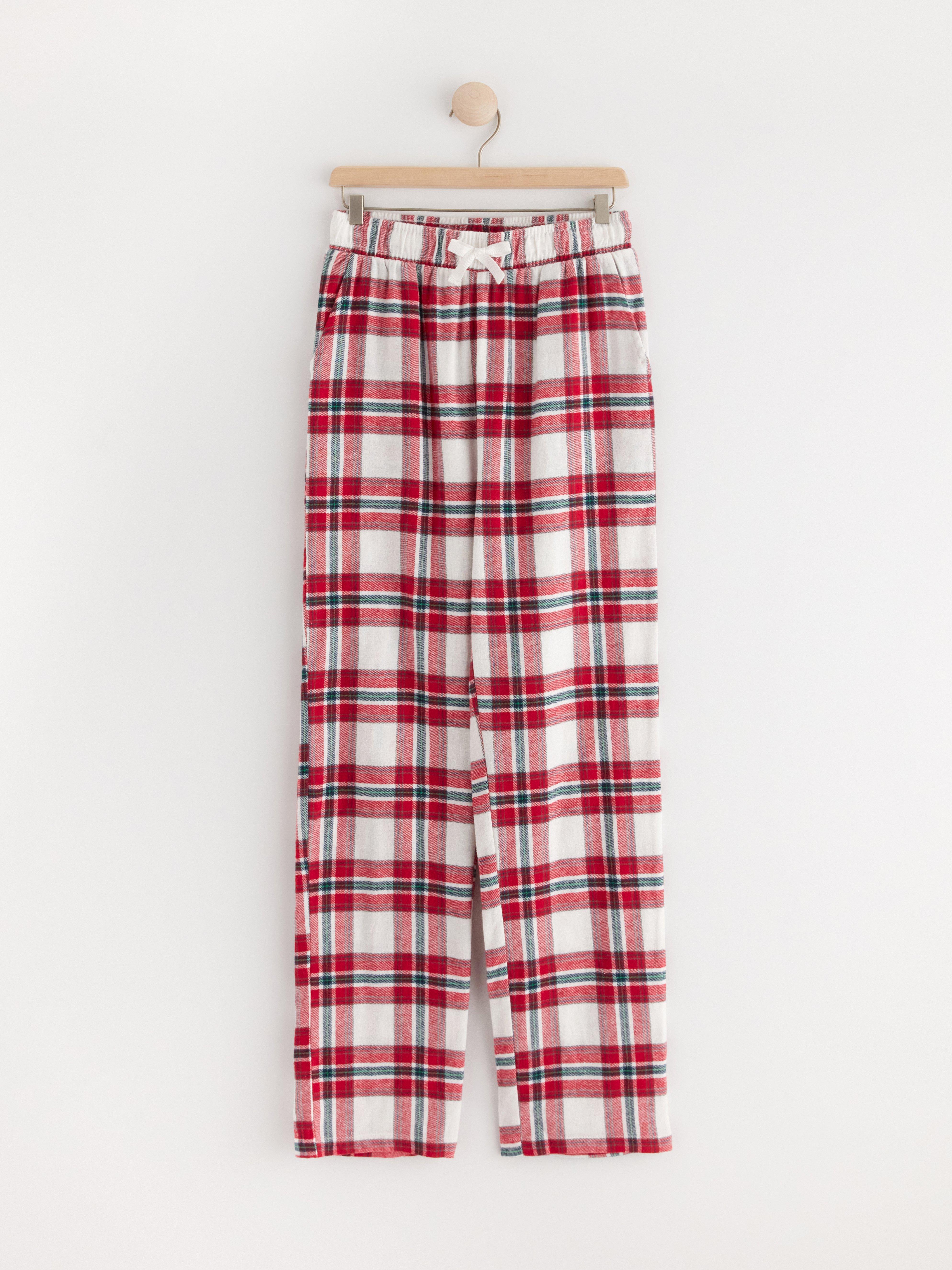 Pyjamasbukser - Børn - Hvid