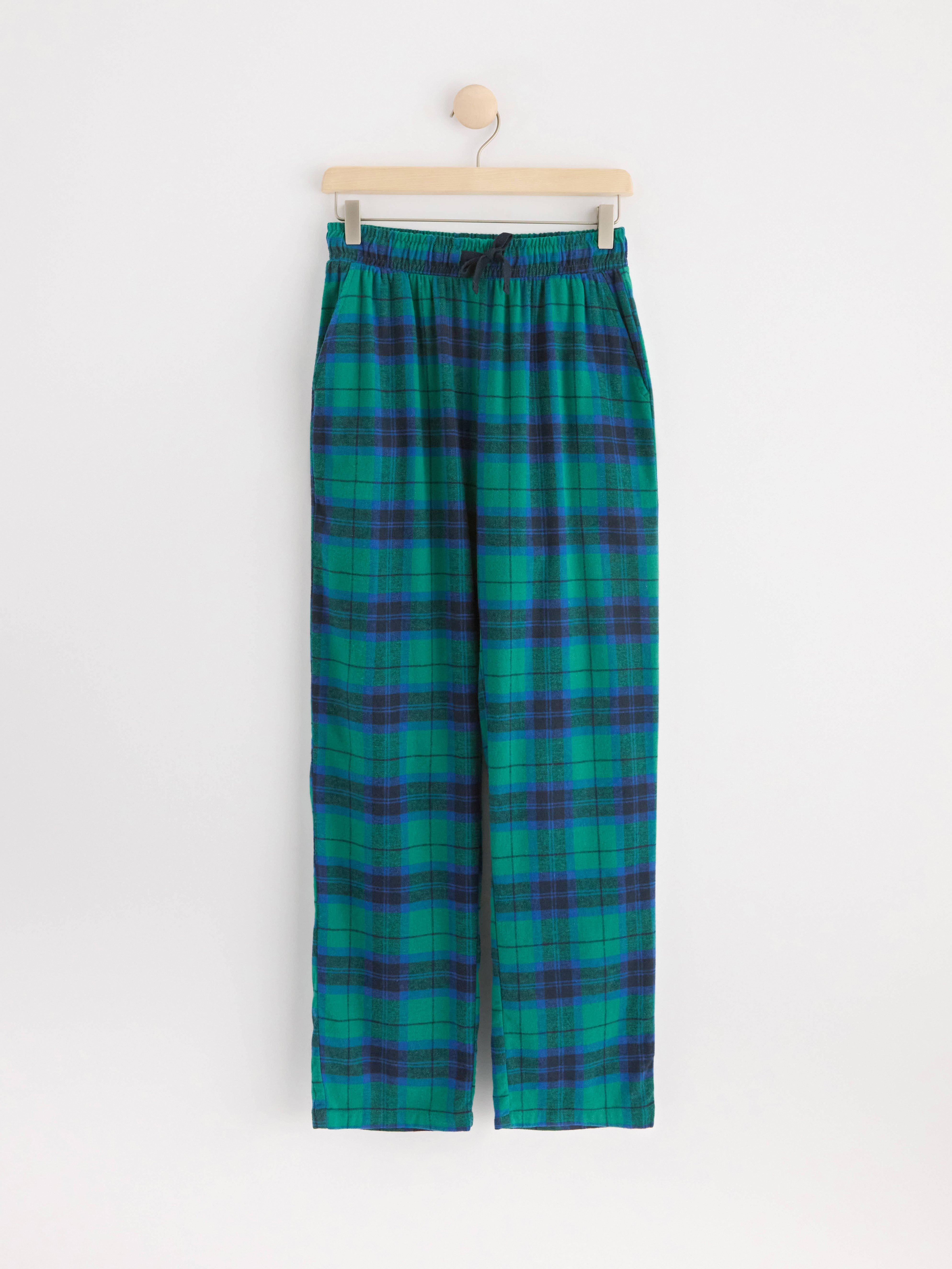 Pyjamasbukser - Barn - Grønn