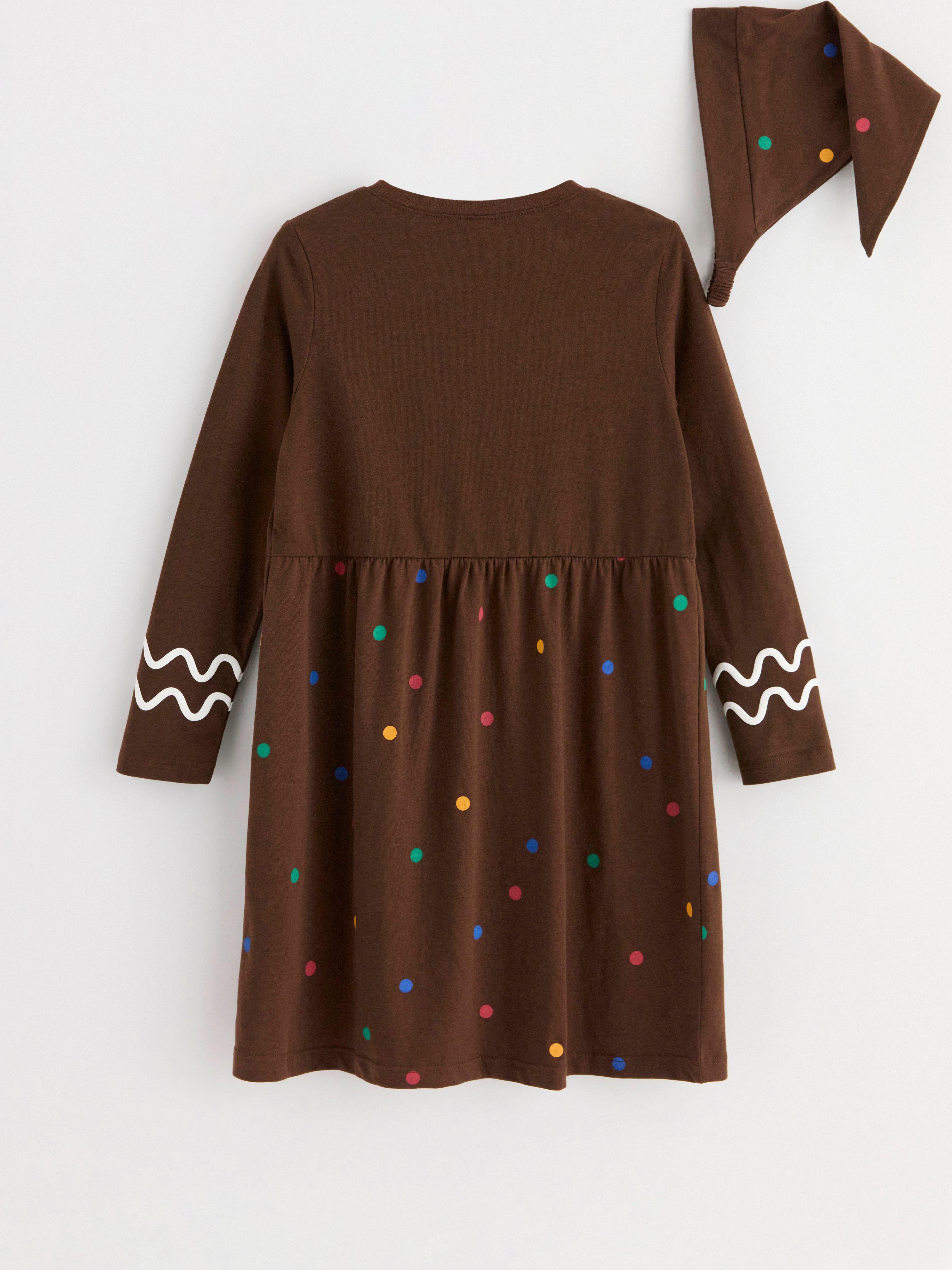 Christmas Dress - Kids Wear - Brown
