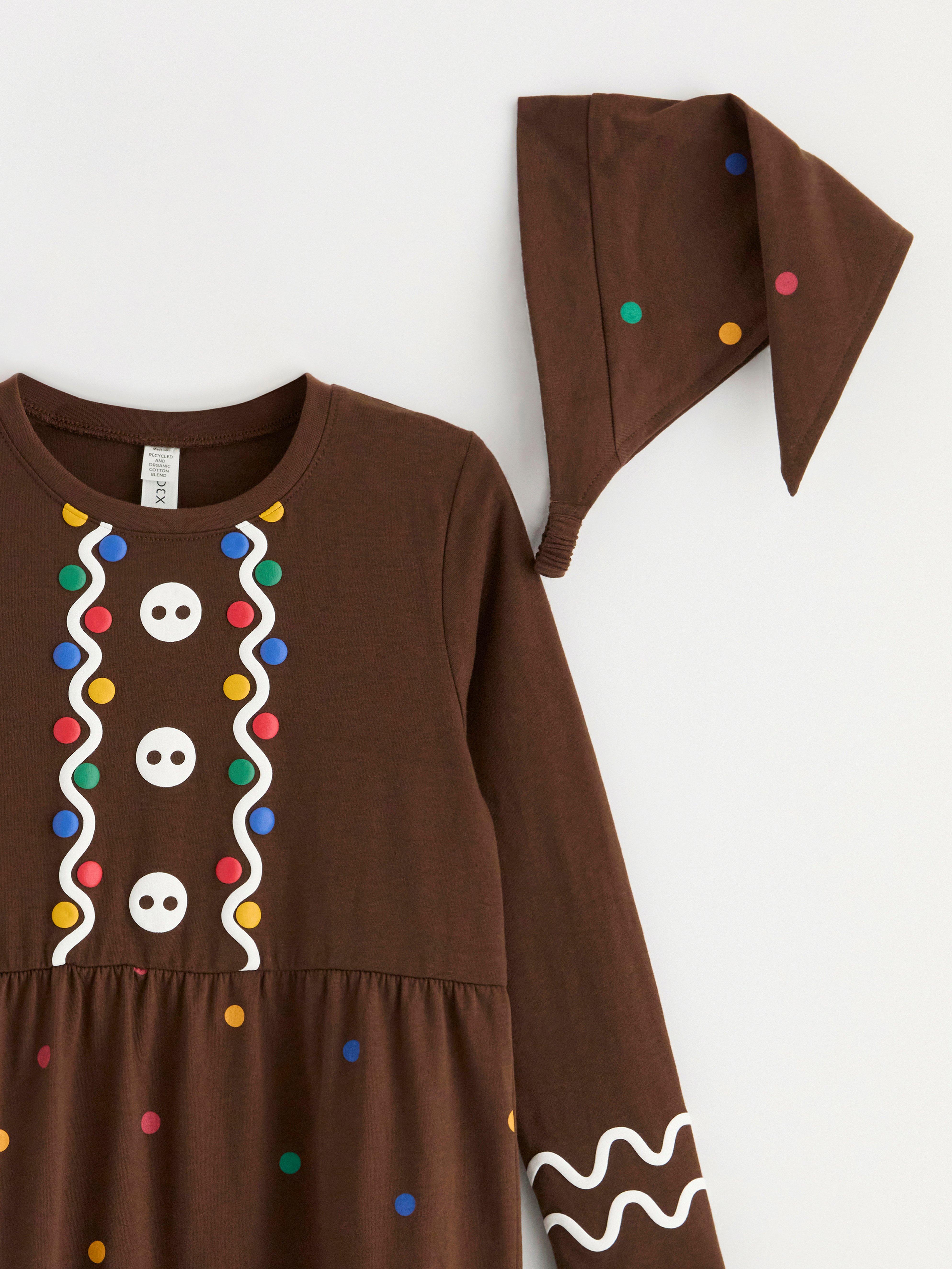 Christmas Dress - Kids Wear - Brown