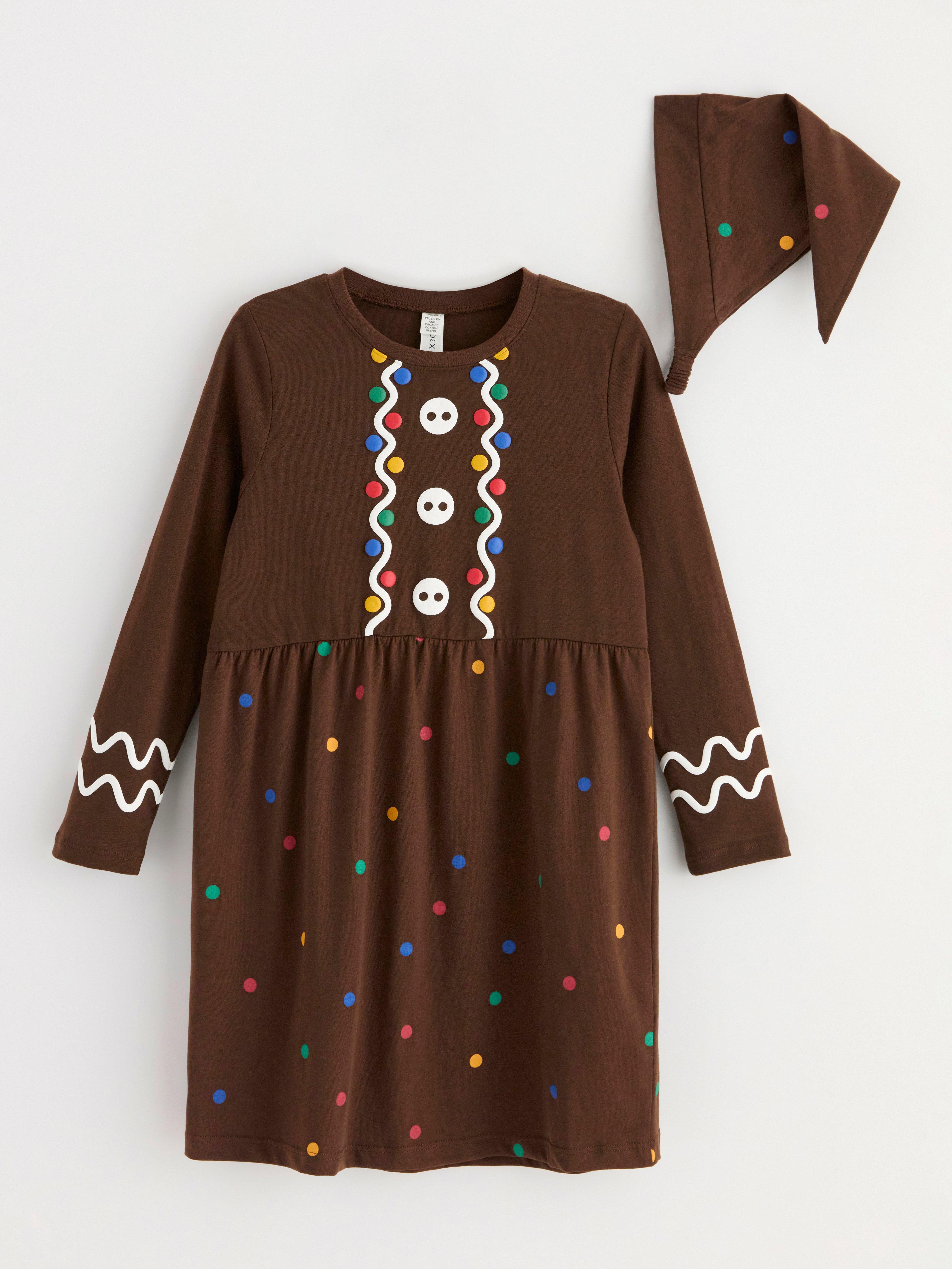 Christmas Dress - Kids Wear - Brown