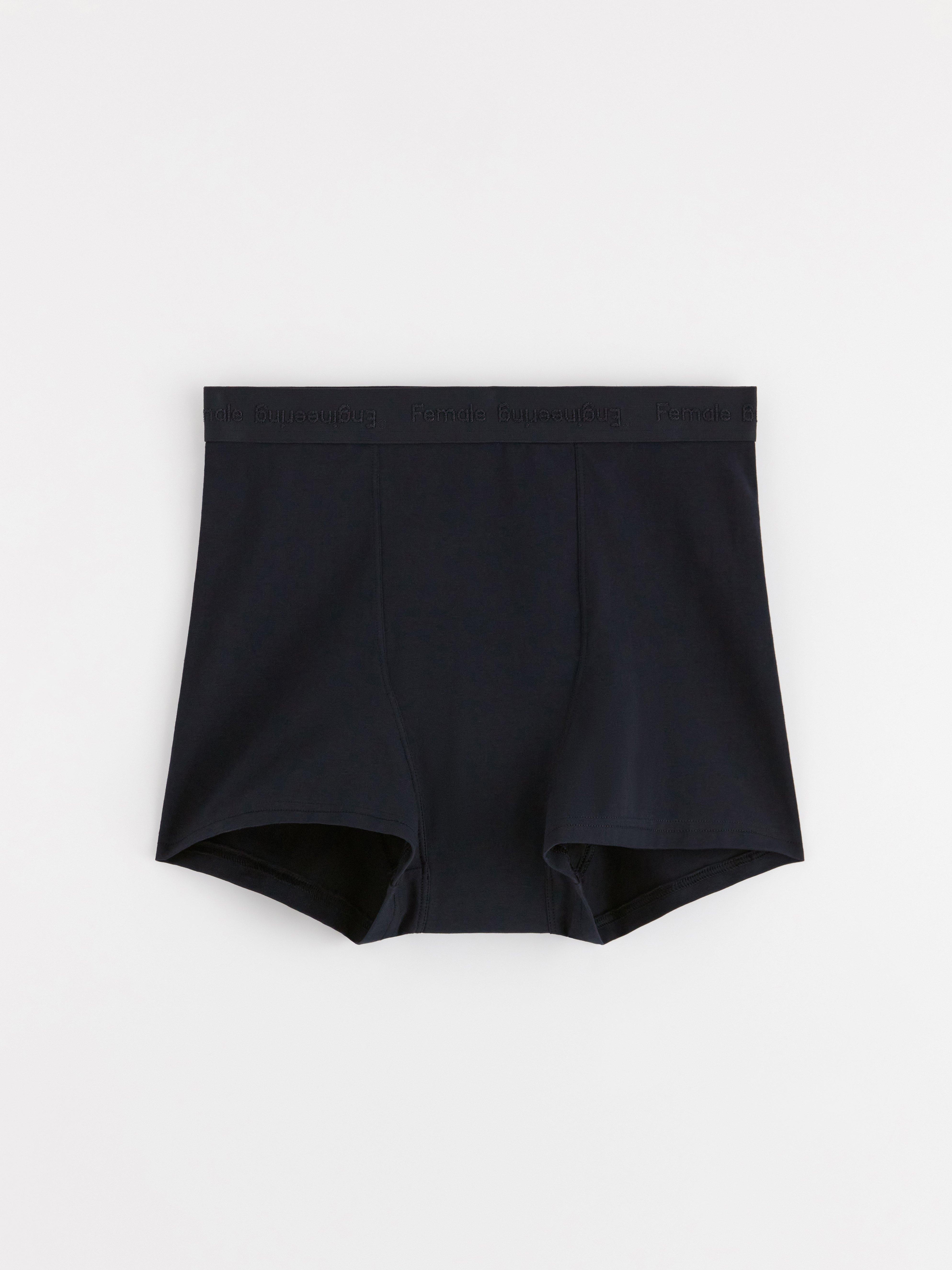 Period Proof Underwear - Female Engineering - Black