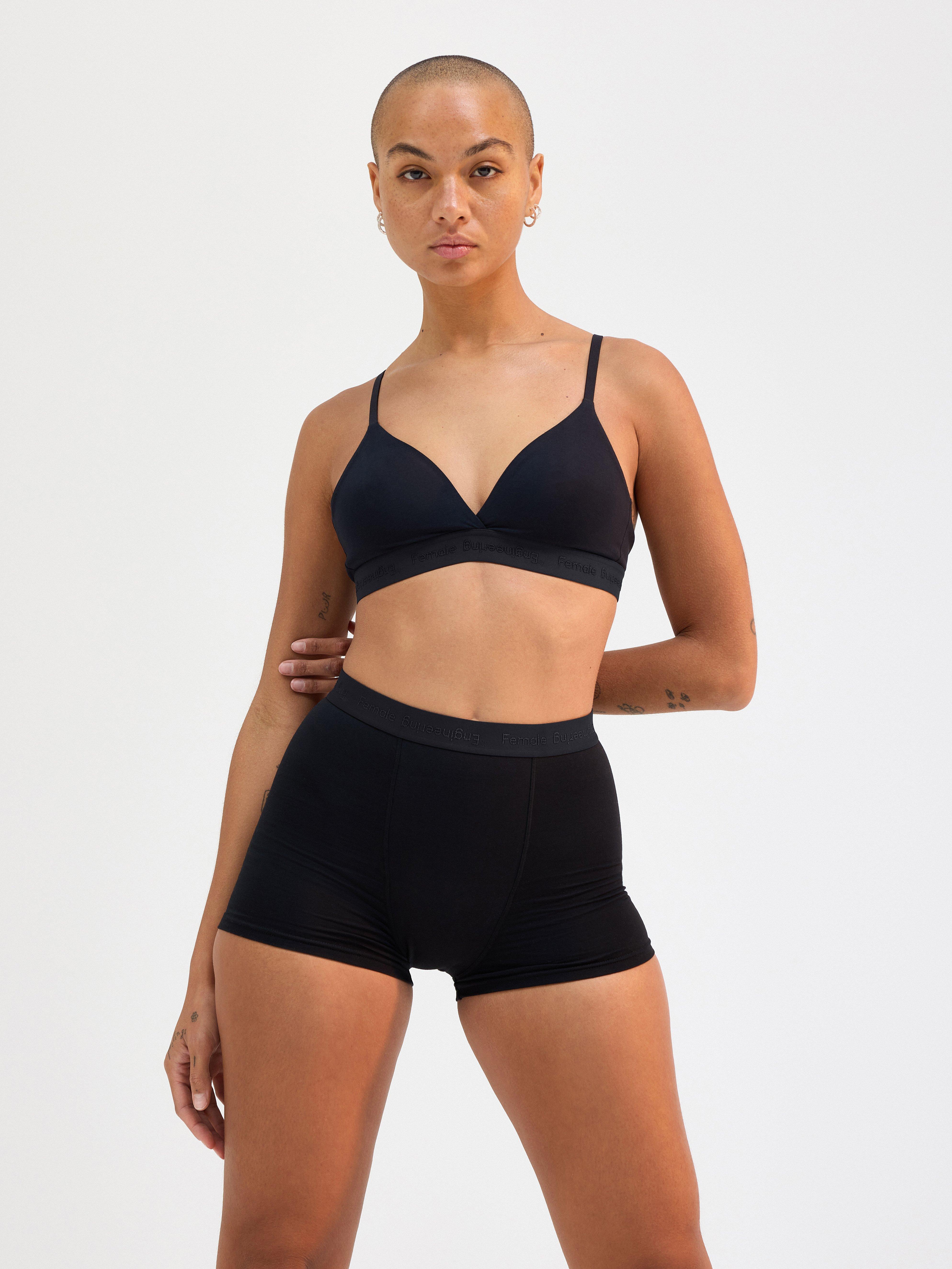 Period Proof Underwear - Female Engineering - Black