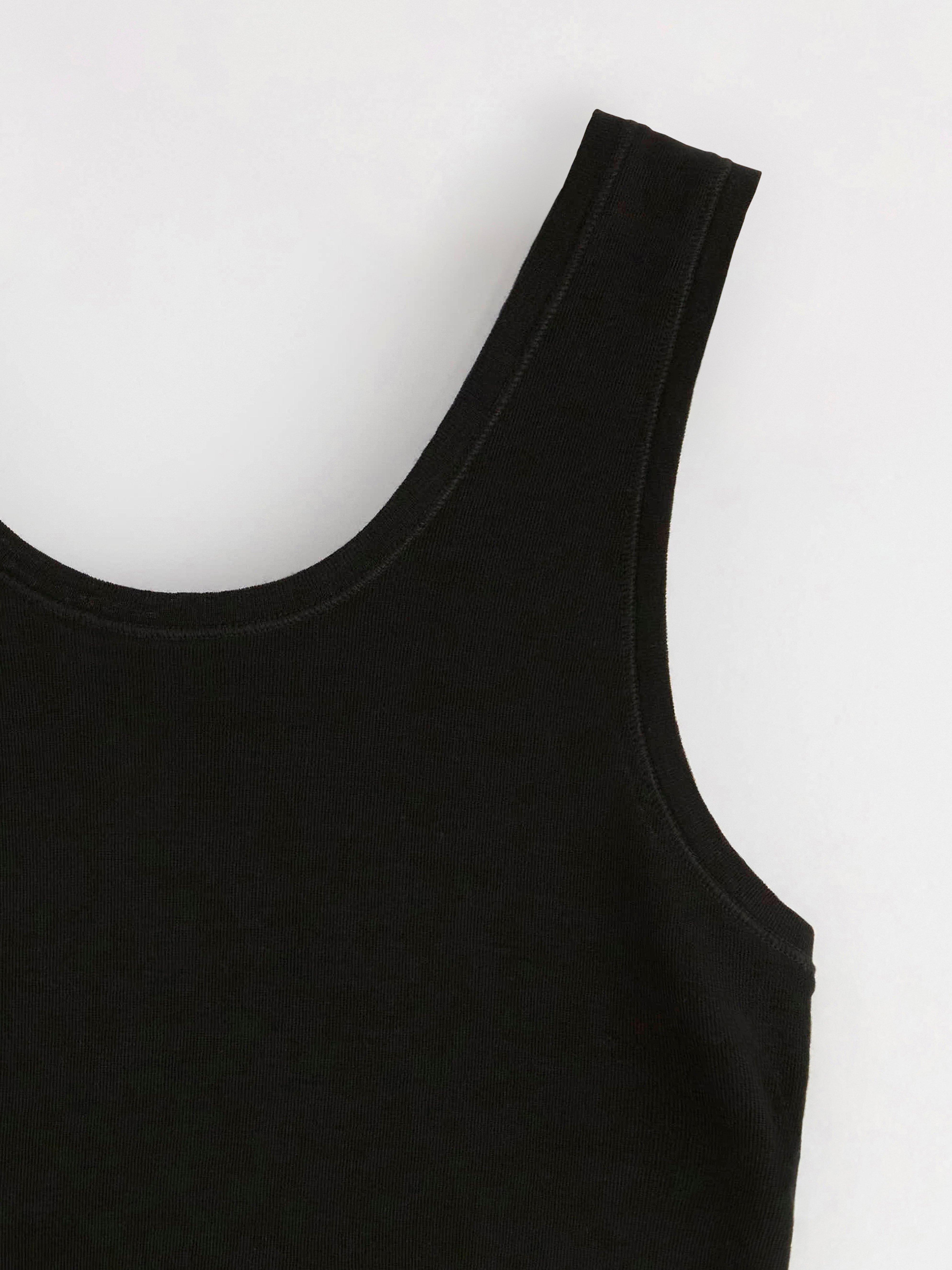 Top - Lingerie - Black