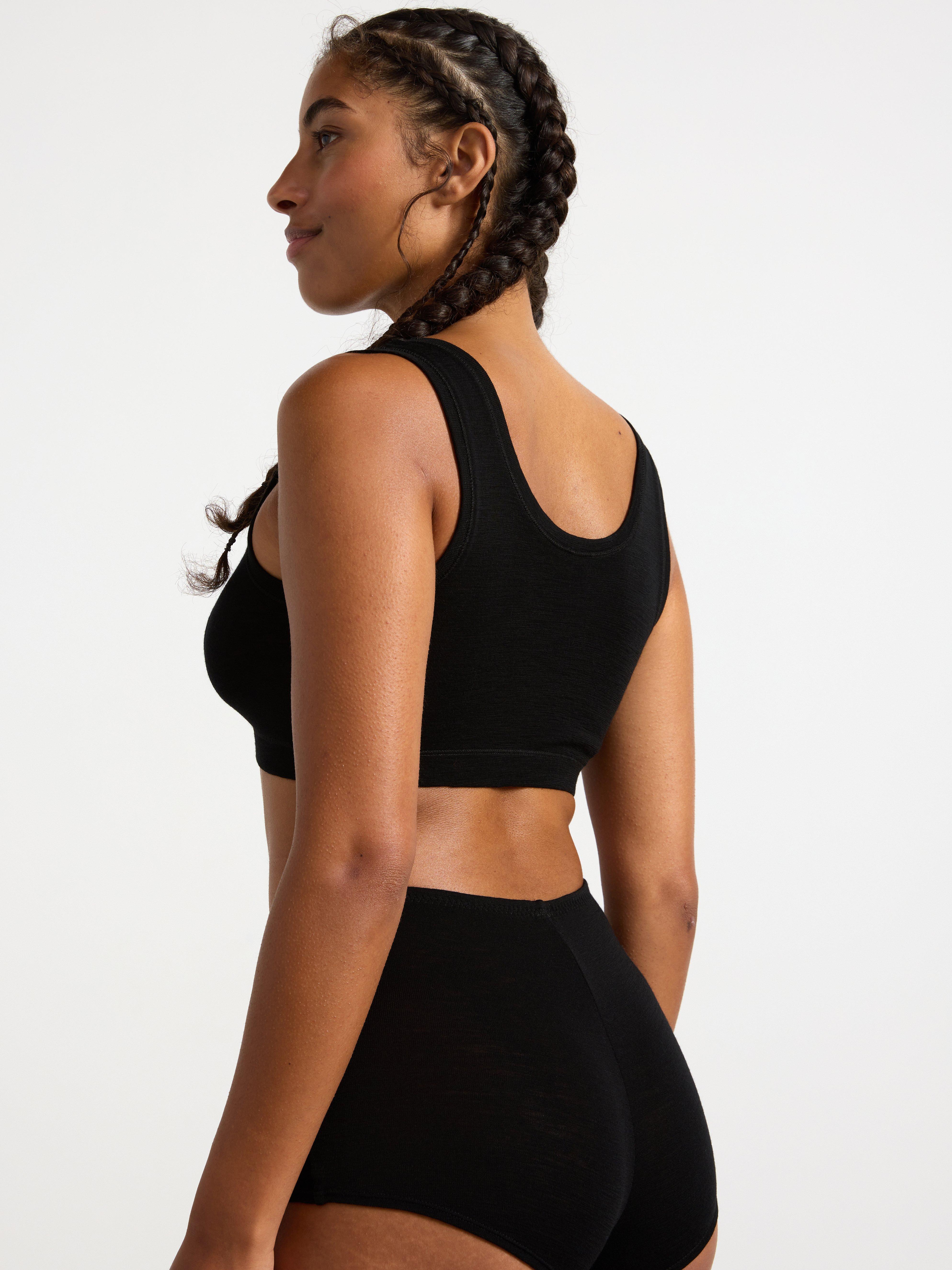 Top - Lingerie - Black