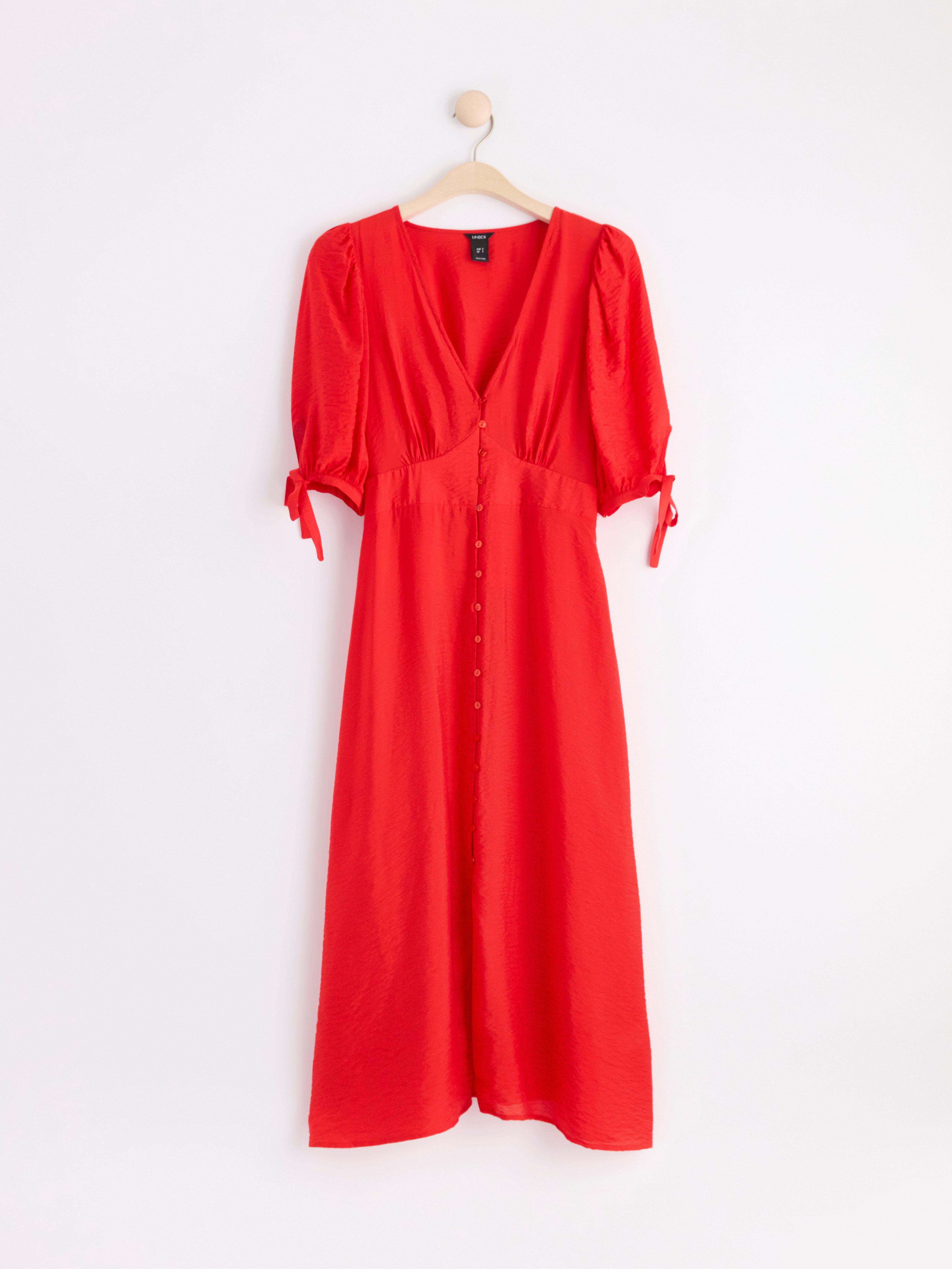 Lindex red dress best sale