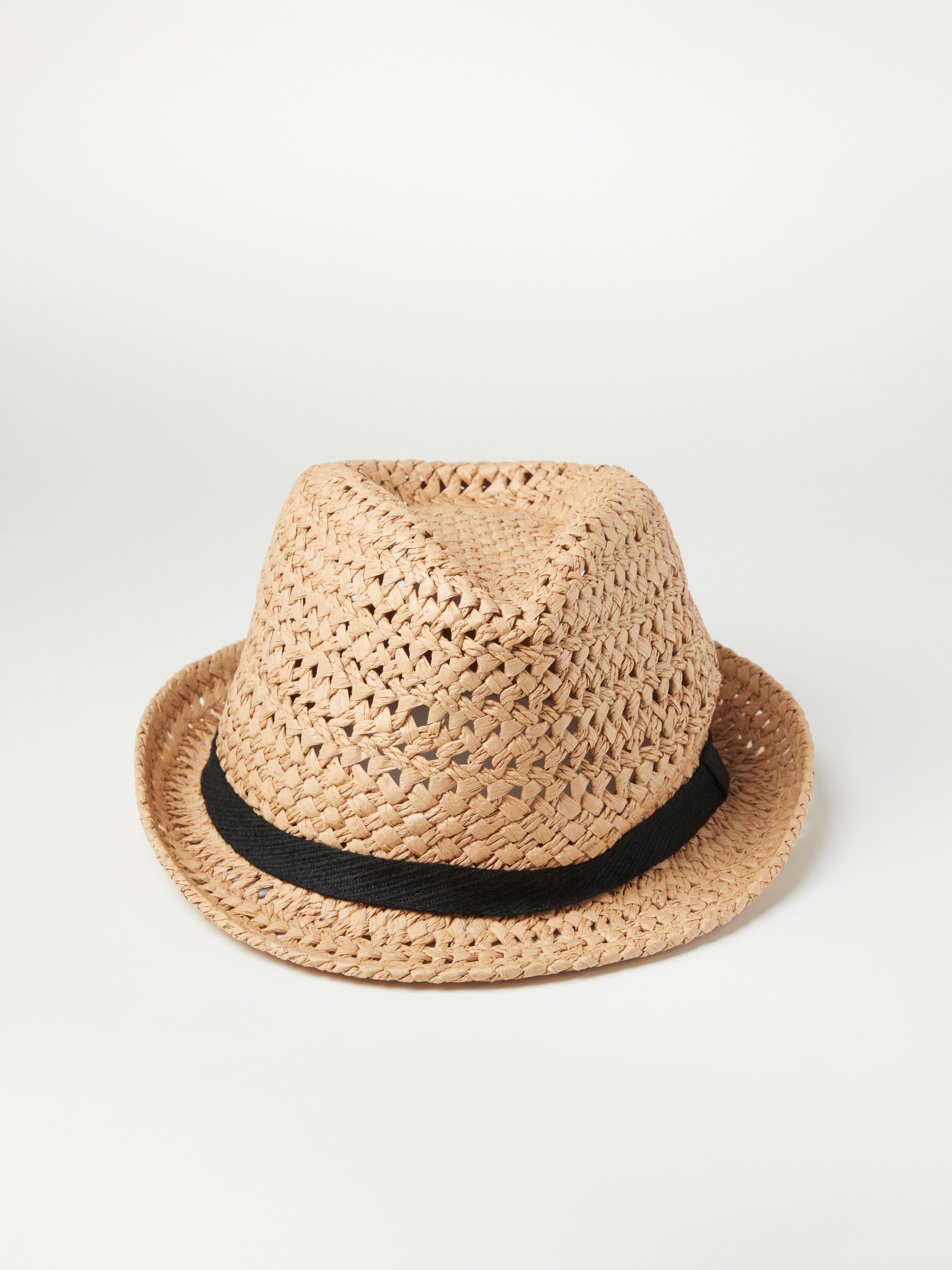 Solhatt - Barn - Vit