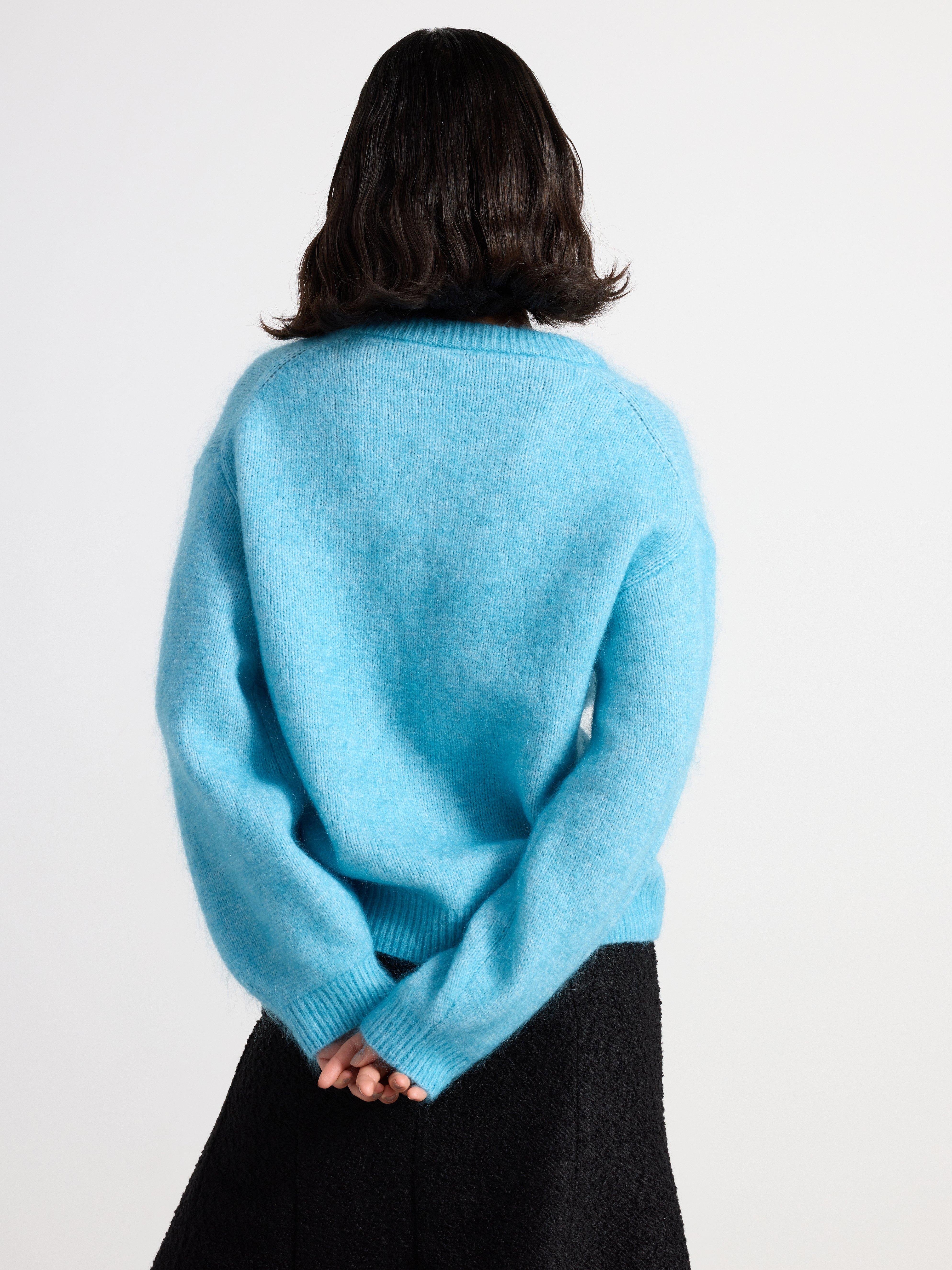 Knitted jumper in mohair blend | Lindex UK