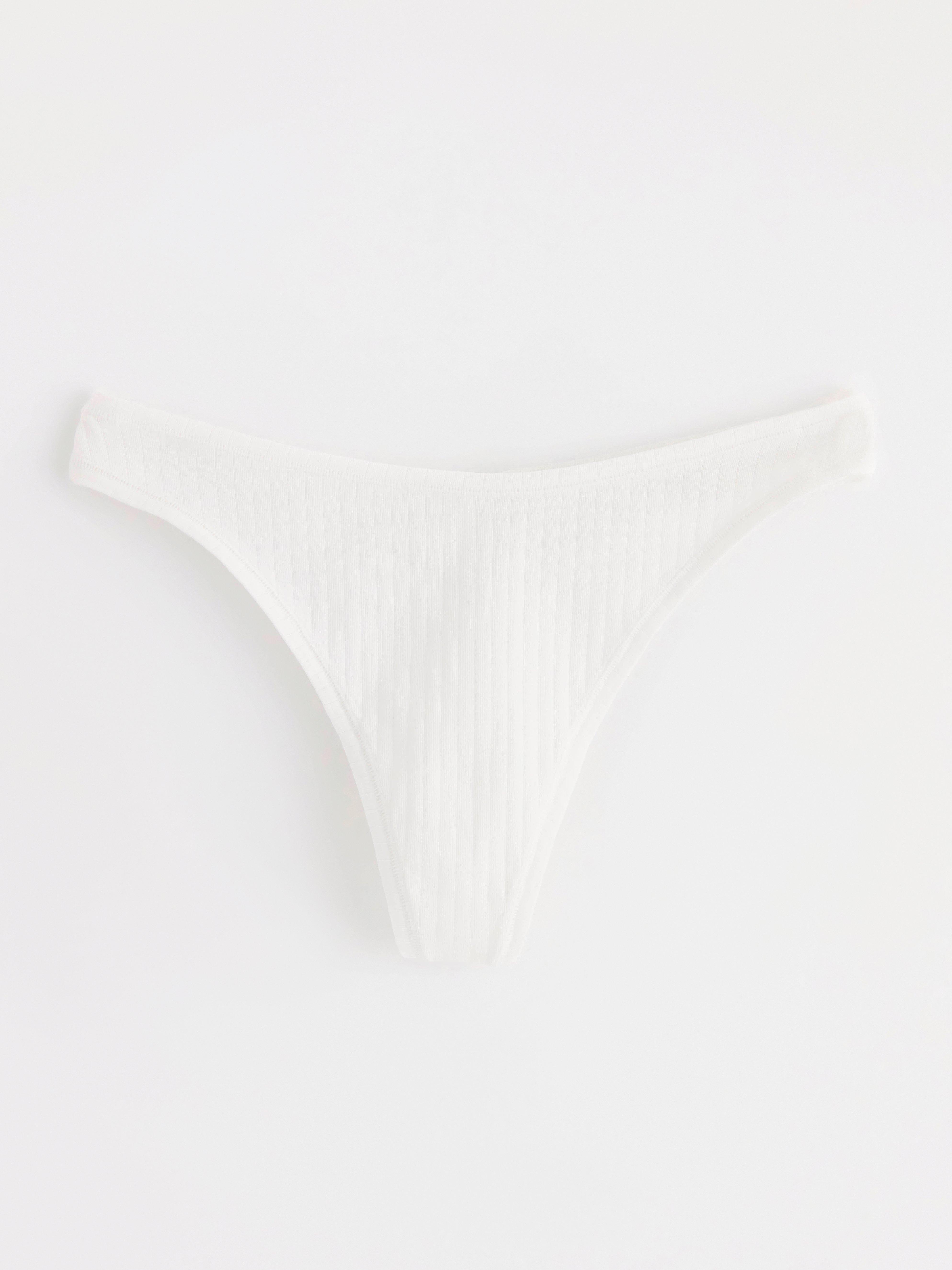 Thong Regular - Lingerie - White