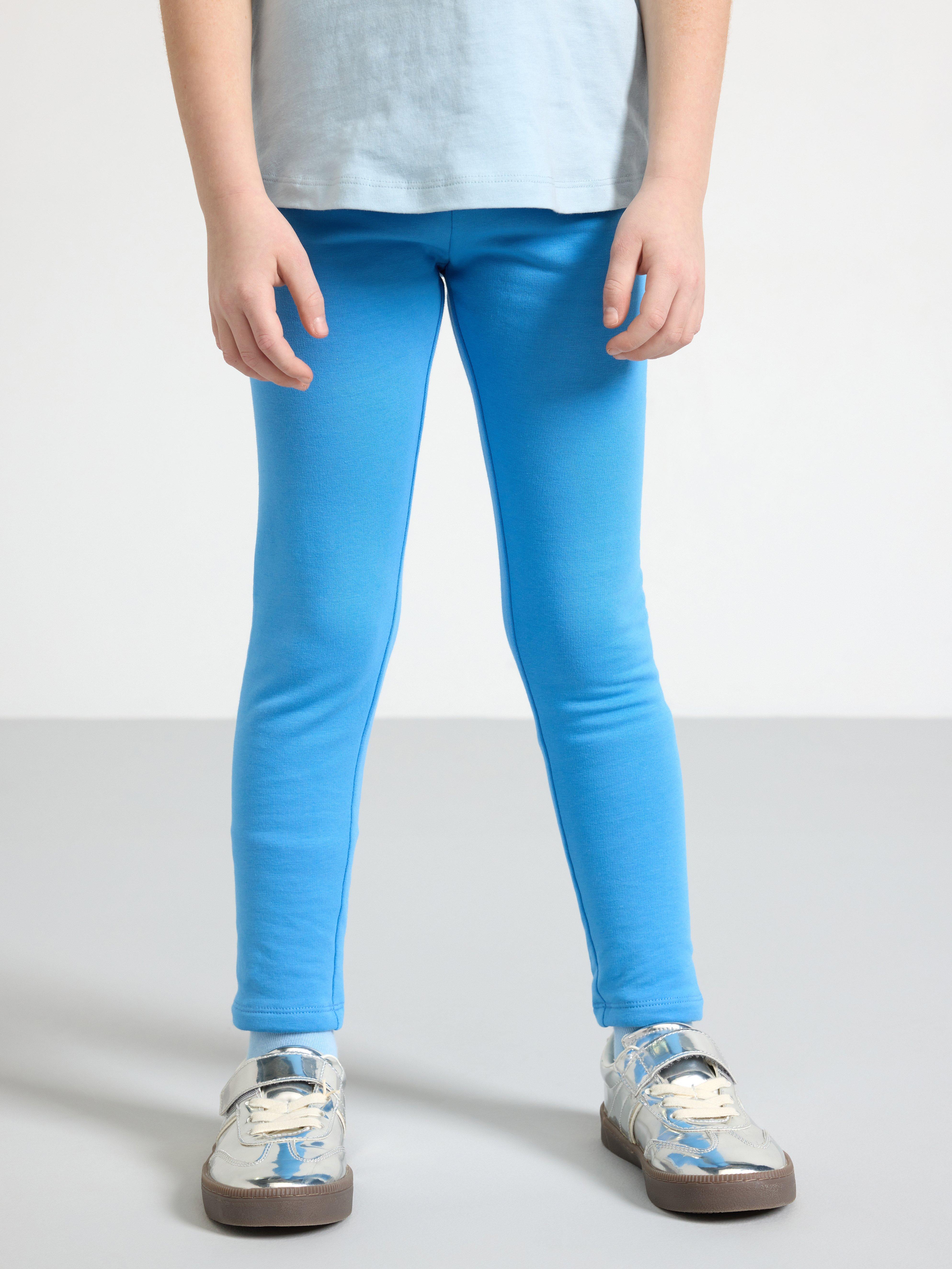 Light blue 2025 leggings kids